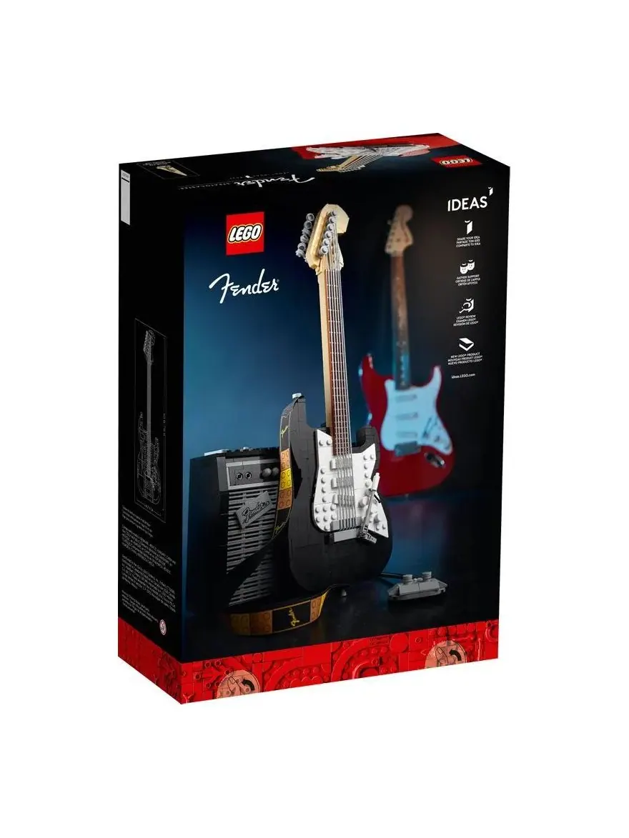 Набор Lego Ideas Fender Stratocaster — изображение 2 из 2, мульти