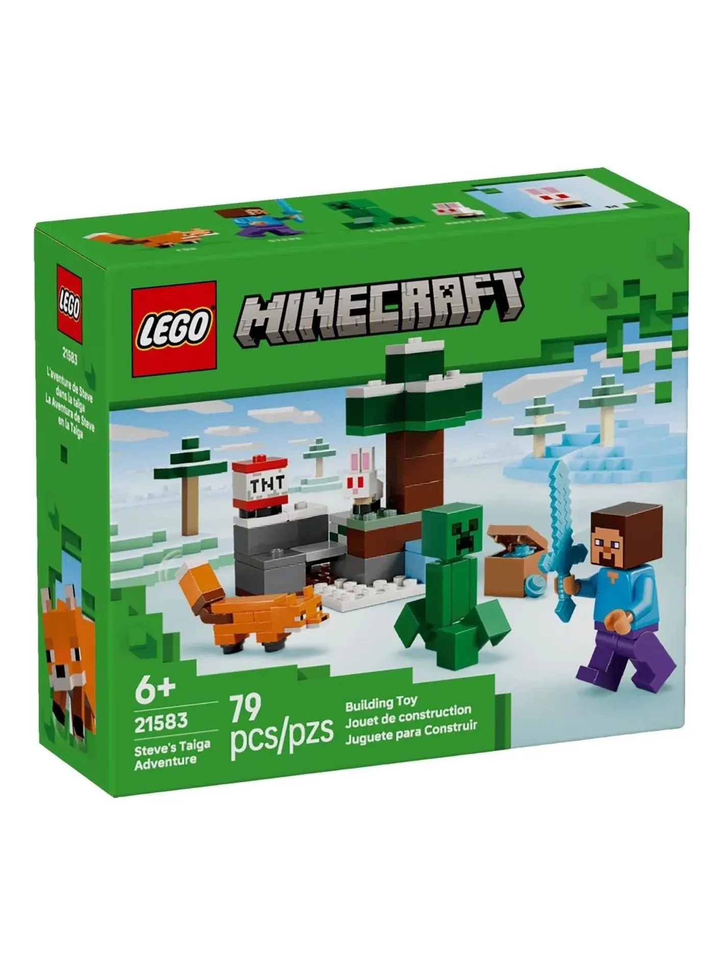 LEGO Minecraft Приключения Стива в тайге 21583 — изображение 1 из 1, мульти