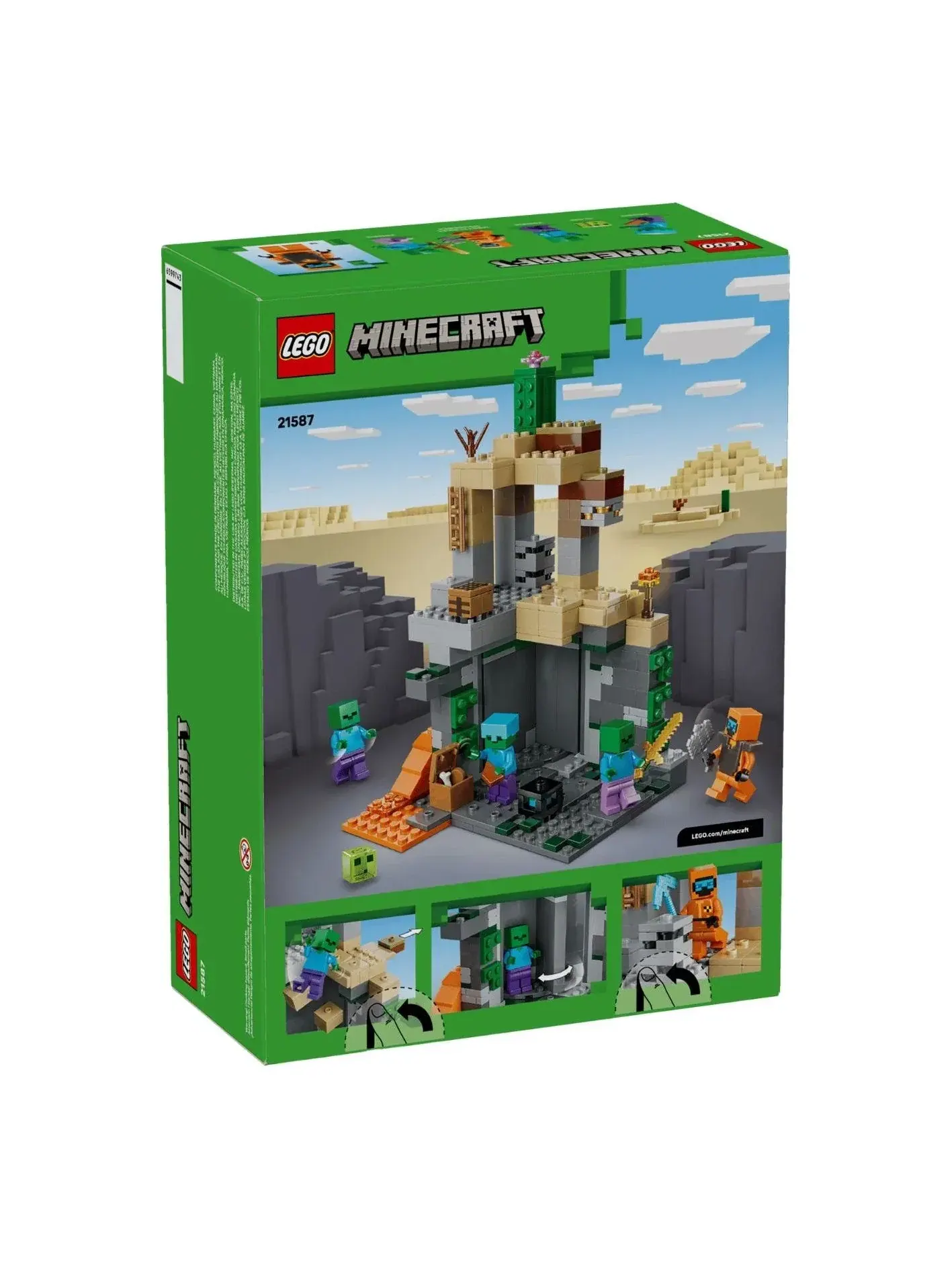 LEGO Minecraft Зомби-подземелье 21587 — изображение 1 из 2, мульти