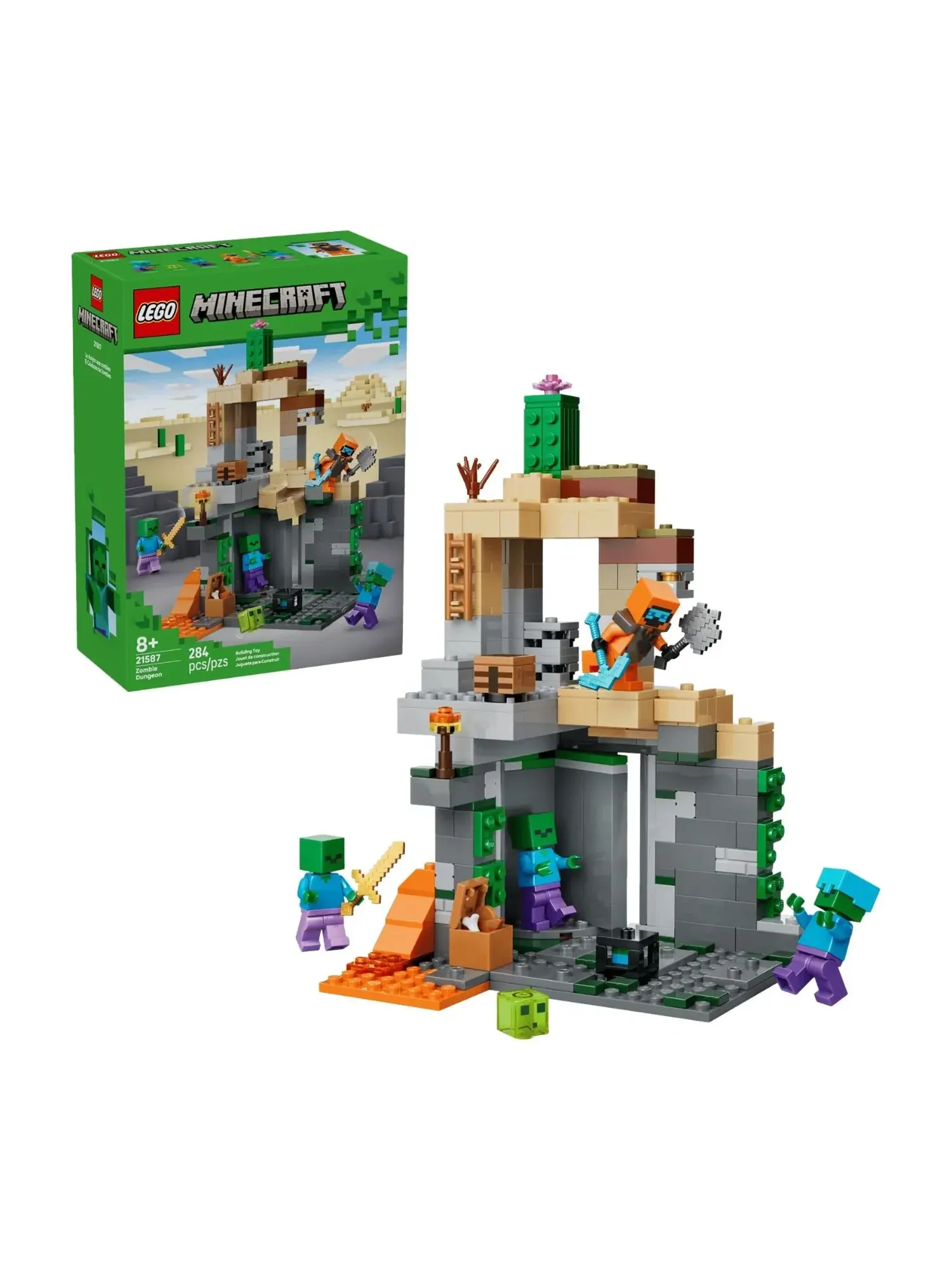 LEGO Minecraft Зомби-подземелье 21587 — изображение 2 из 2, мульти