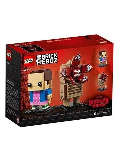 Набор Lego Brick Headz «Очень странные дела: Демогоргон и Одиннадцать», номер — изображение 1 из 1, мульти