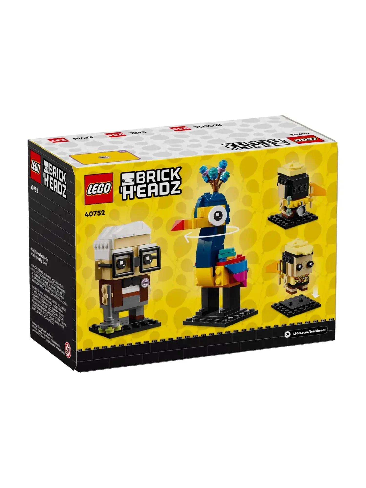 LEGO BrickHeadz Карл, Рассел и Кевин 40752 — изображение 2 из 2, мульти