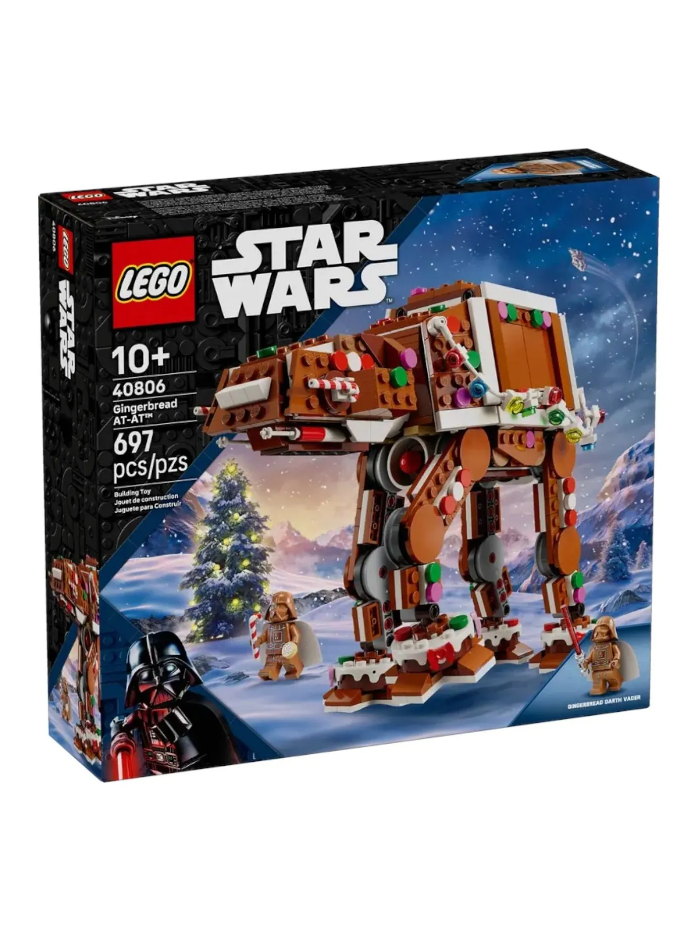 Набор Lego Star Wars «Пряничный шагоход AT-AT» — изображение 1 из 2, мульти