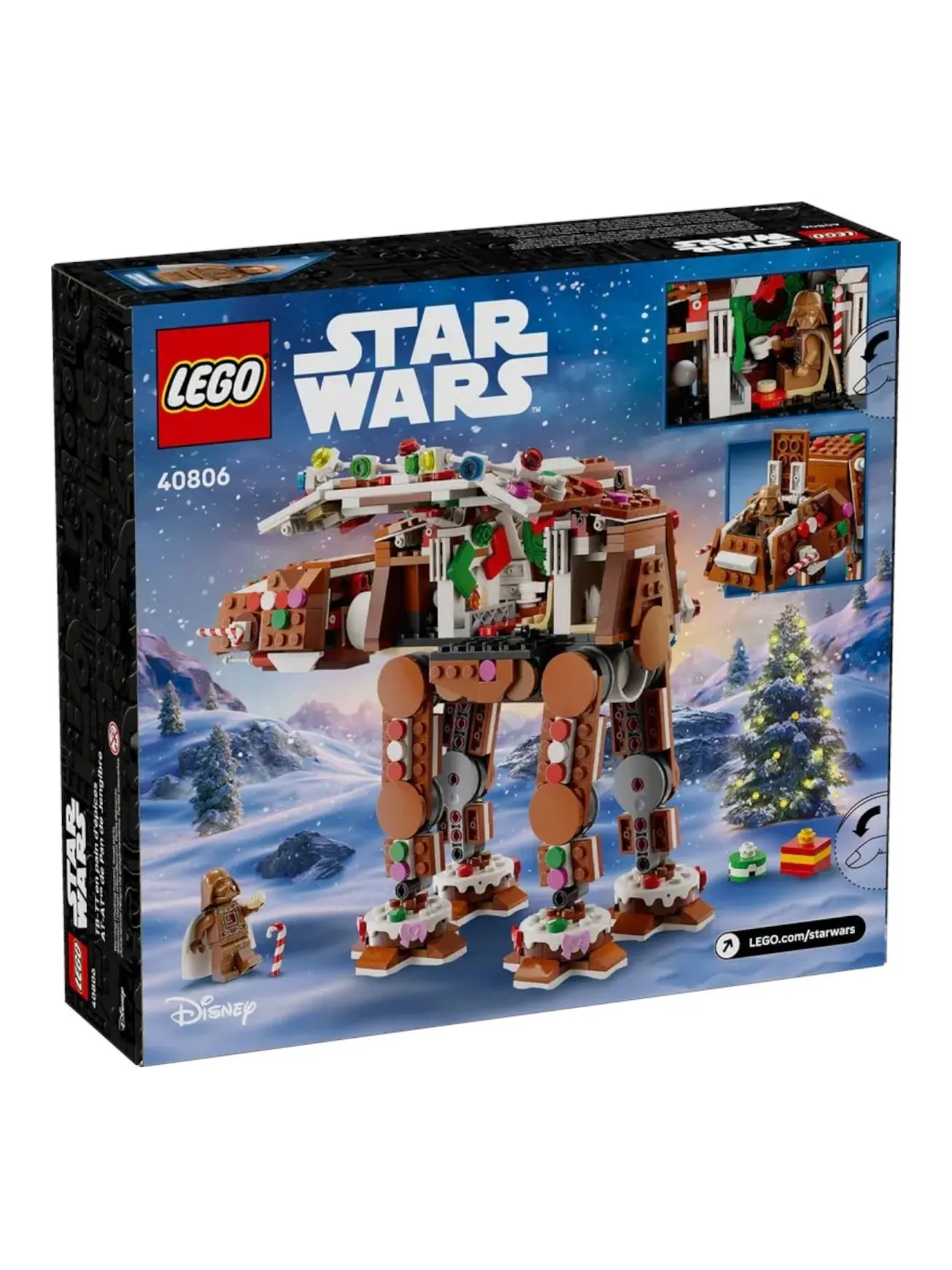 Набор Lego Star Wars «Пряничный шагоход AT-AT» — изображение 2 из 2, мульти