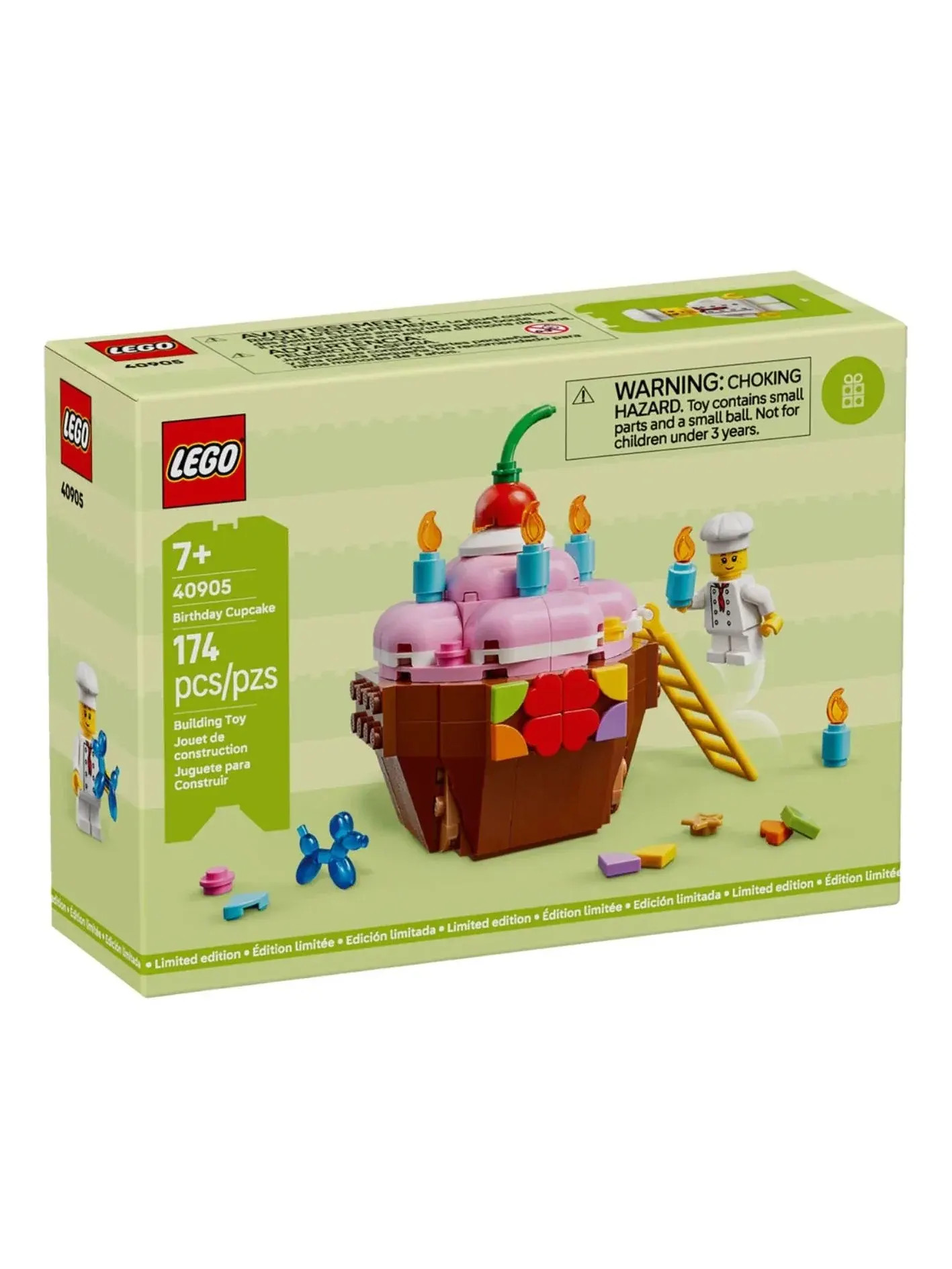 LEGO-кекс на день рождения — изображение 1 из 1, мульти