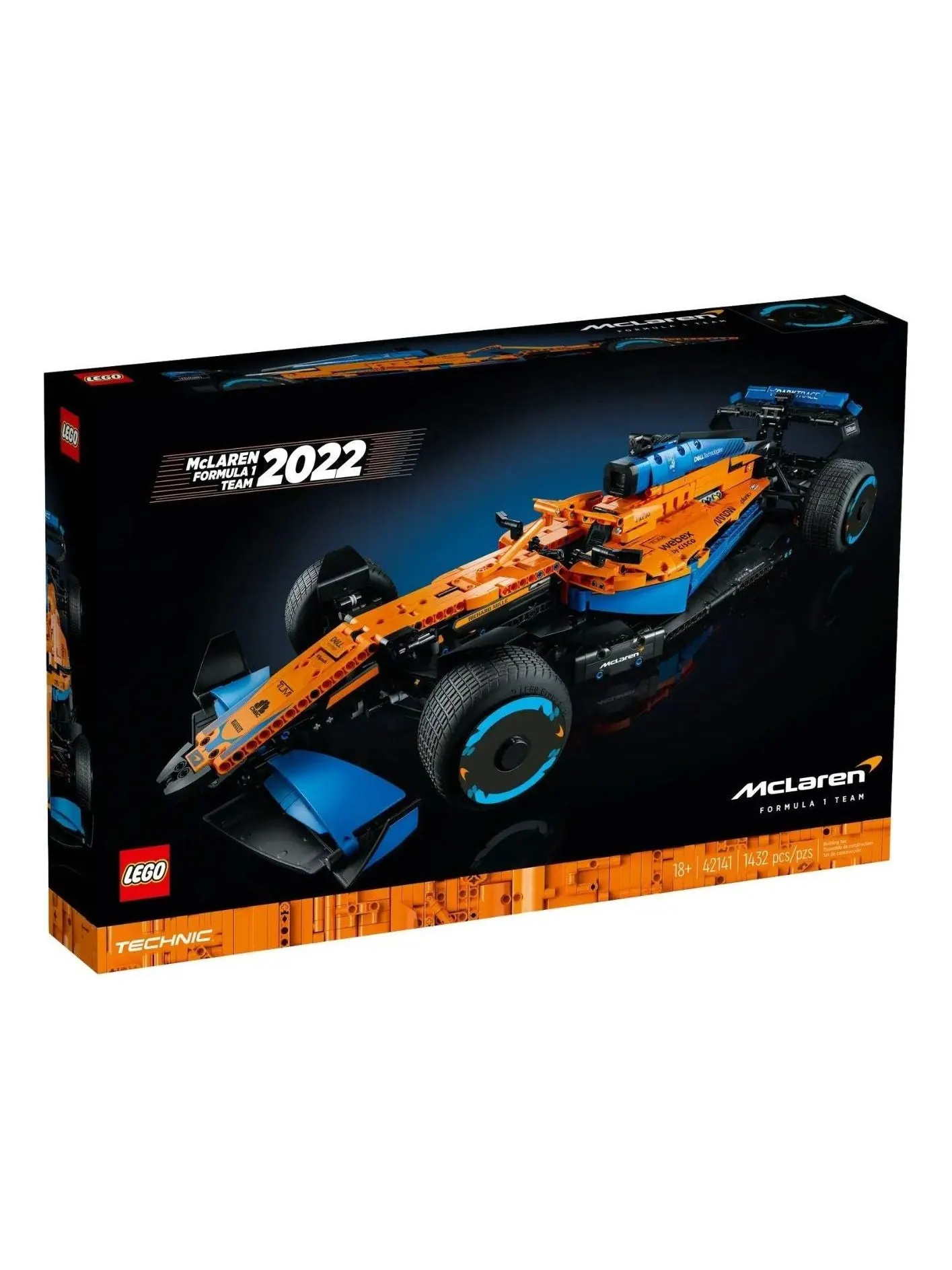 Набор Lego Technic McLaren Formula 1 F1 Team Race Car Set — изображение 1 из 2, мульти