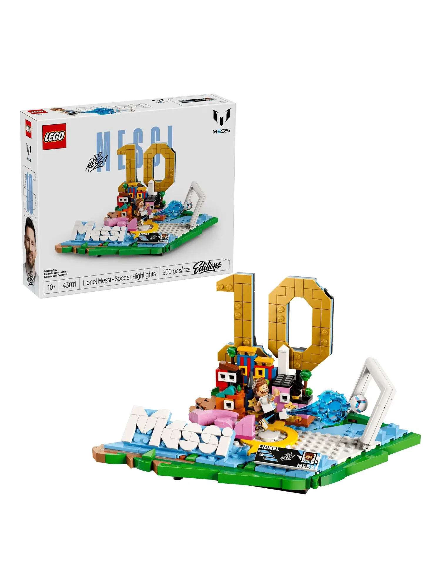 LEGO Лионель Месси: лучшие моменты футбольных матчей 43011 — изображение 1 из 4, мульти