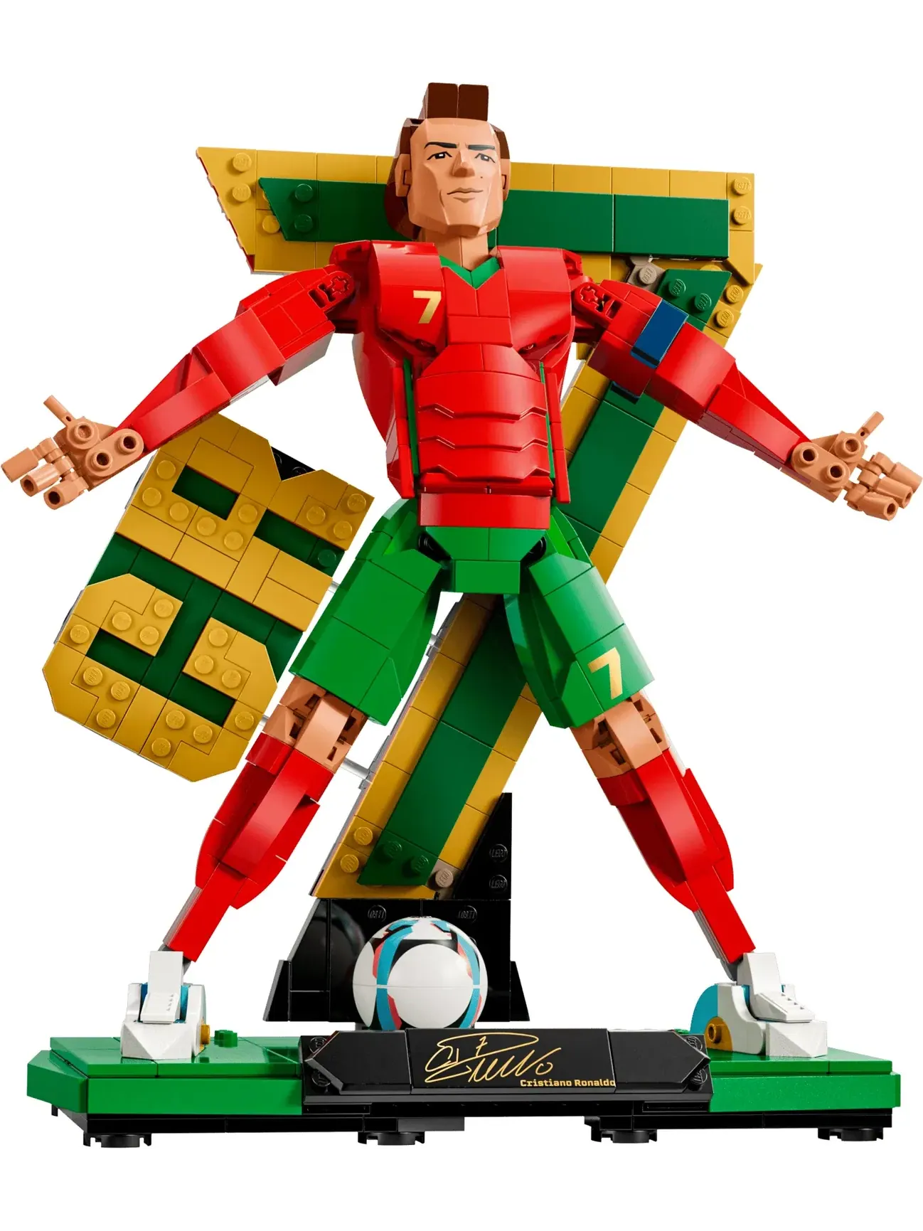 LEGO Криштиану Роналду, легенда футбола, 43016 — изображение 2 из 3, мульти