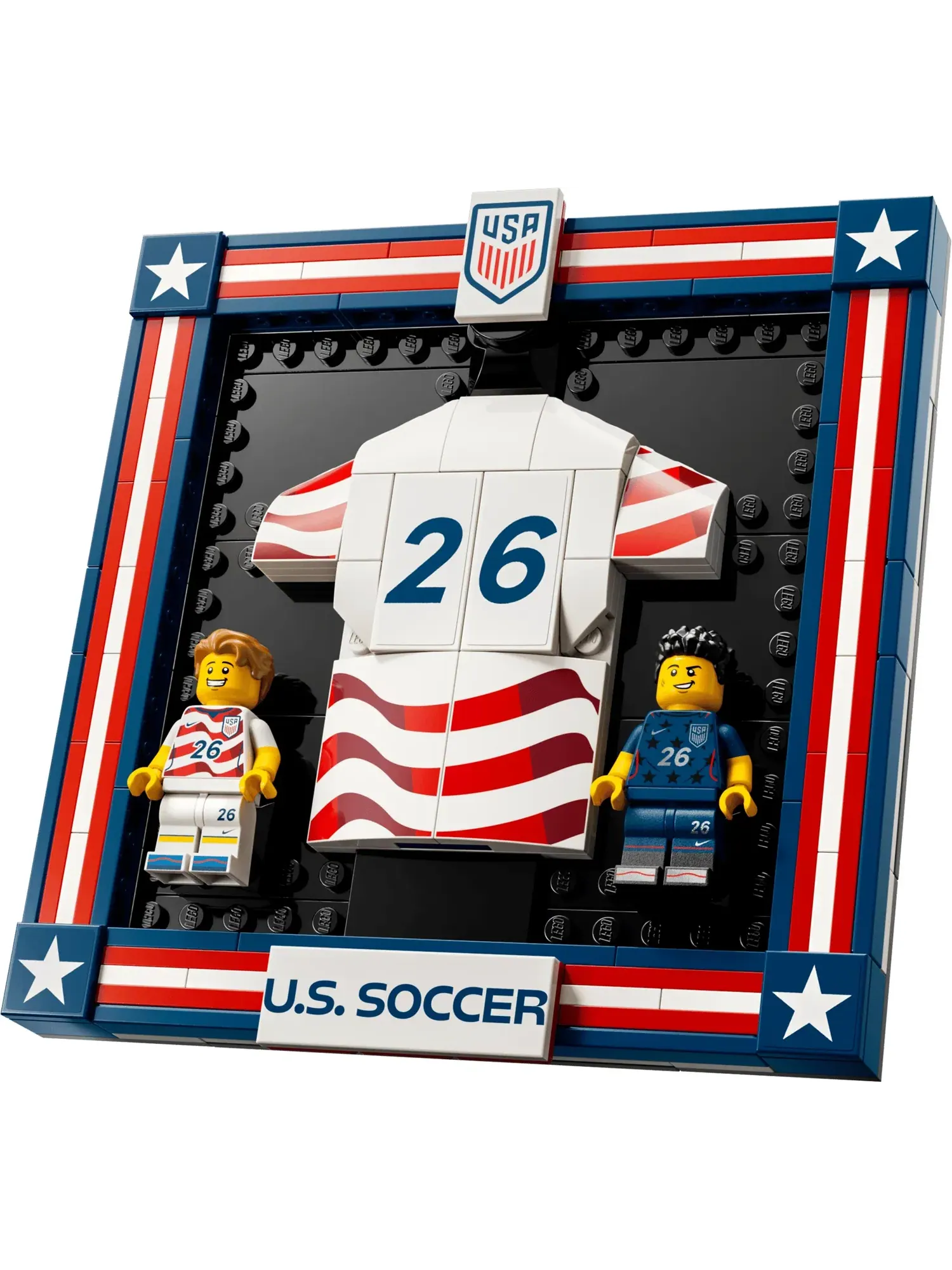 LEGO 2026 Футболка национальной сборной США по футболу 43033 — изображение 2 из 4, мульти