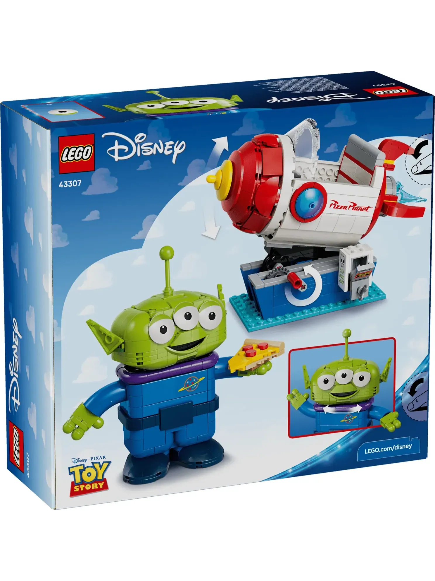 LEGO Disney Пришелец с ракетой на Пицца Планета 43307 — изображение 2 из 2, мульти