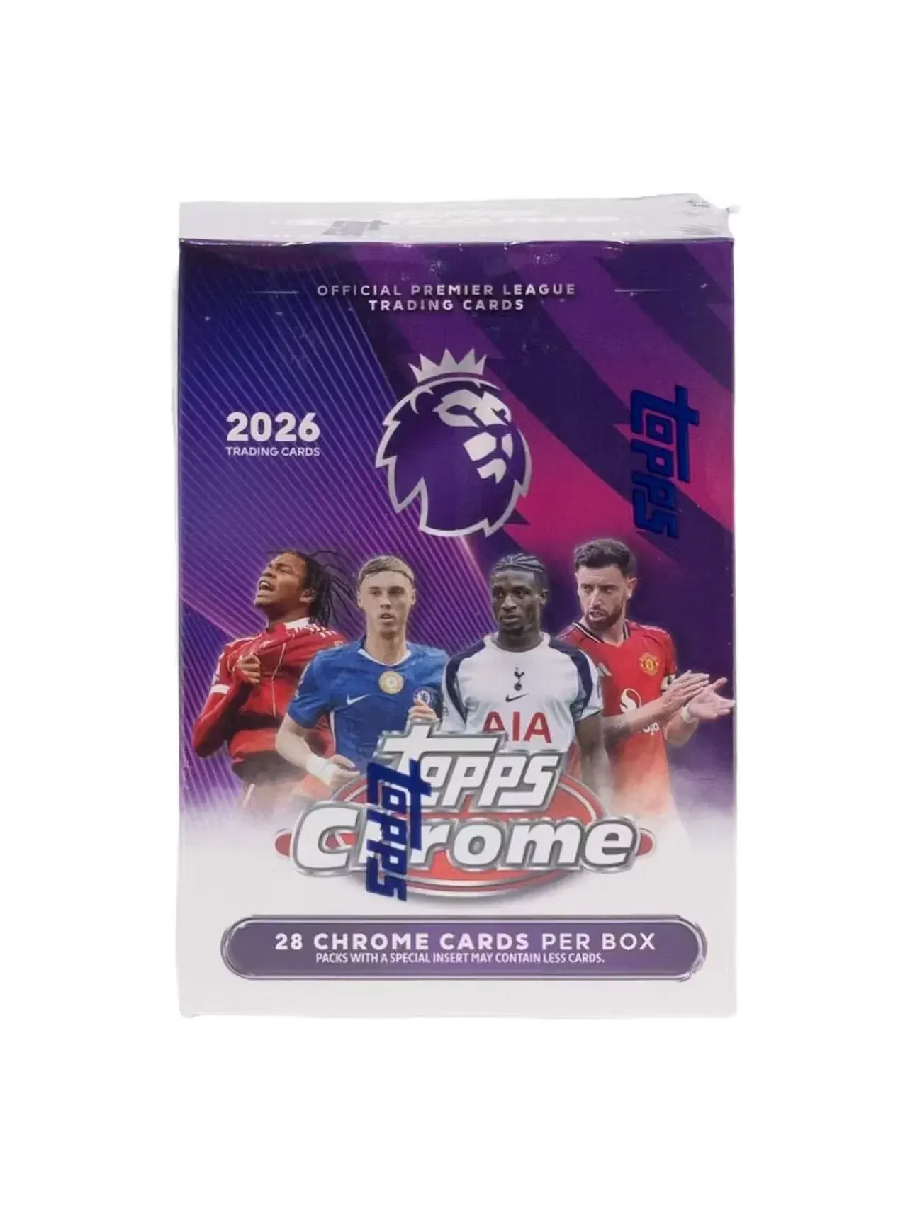 Коллекционный бокс карточек Topps Chrome 2026 Premier League — мульти