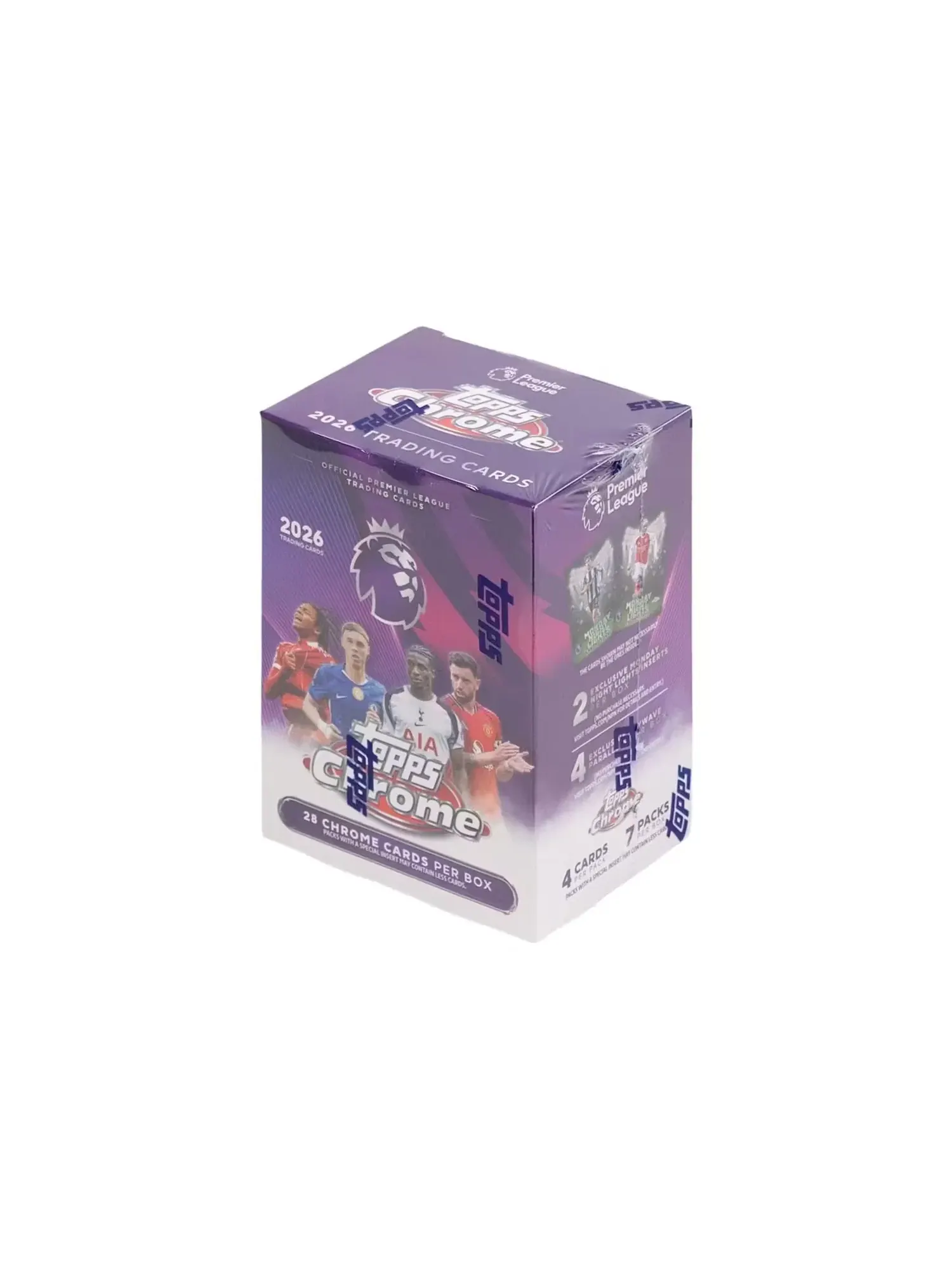 Коллекционный бокс карточек Topps Chrome 2026 Premier League — изображение 2 из 2, мульти