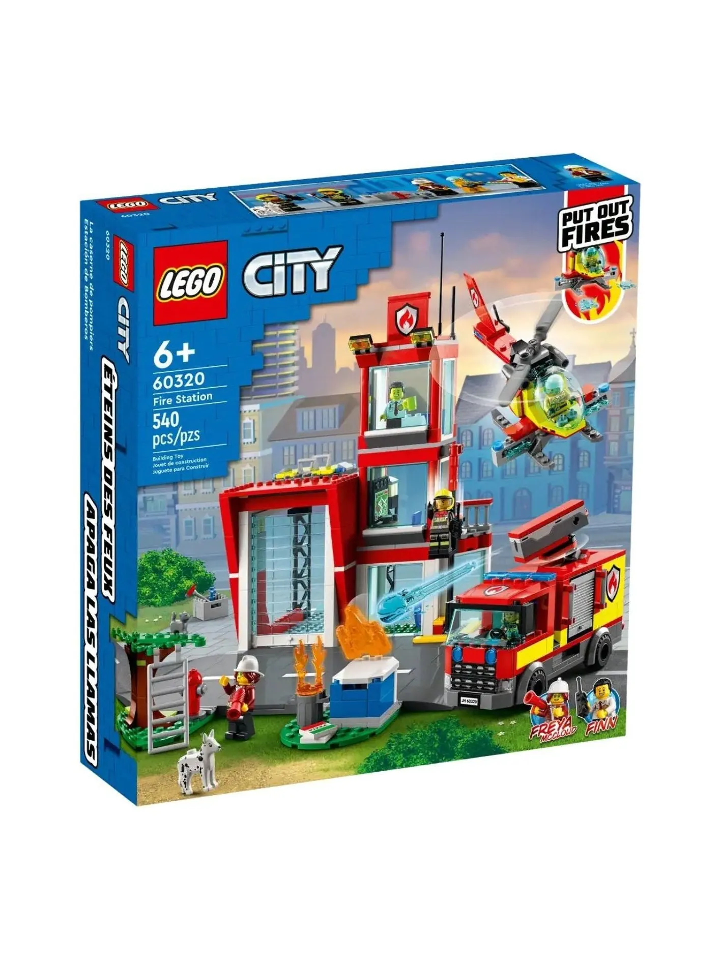 Набор Lego City «Пожарная станция» — изображение 1 из 1, мульти