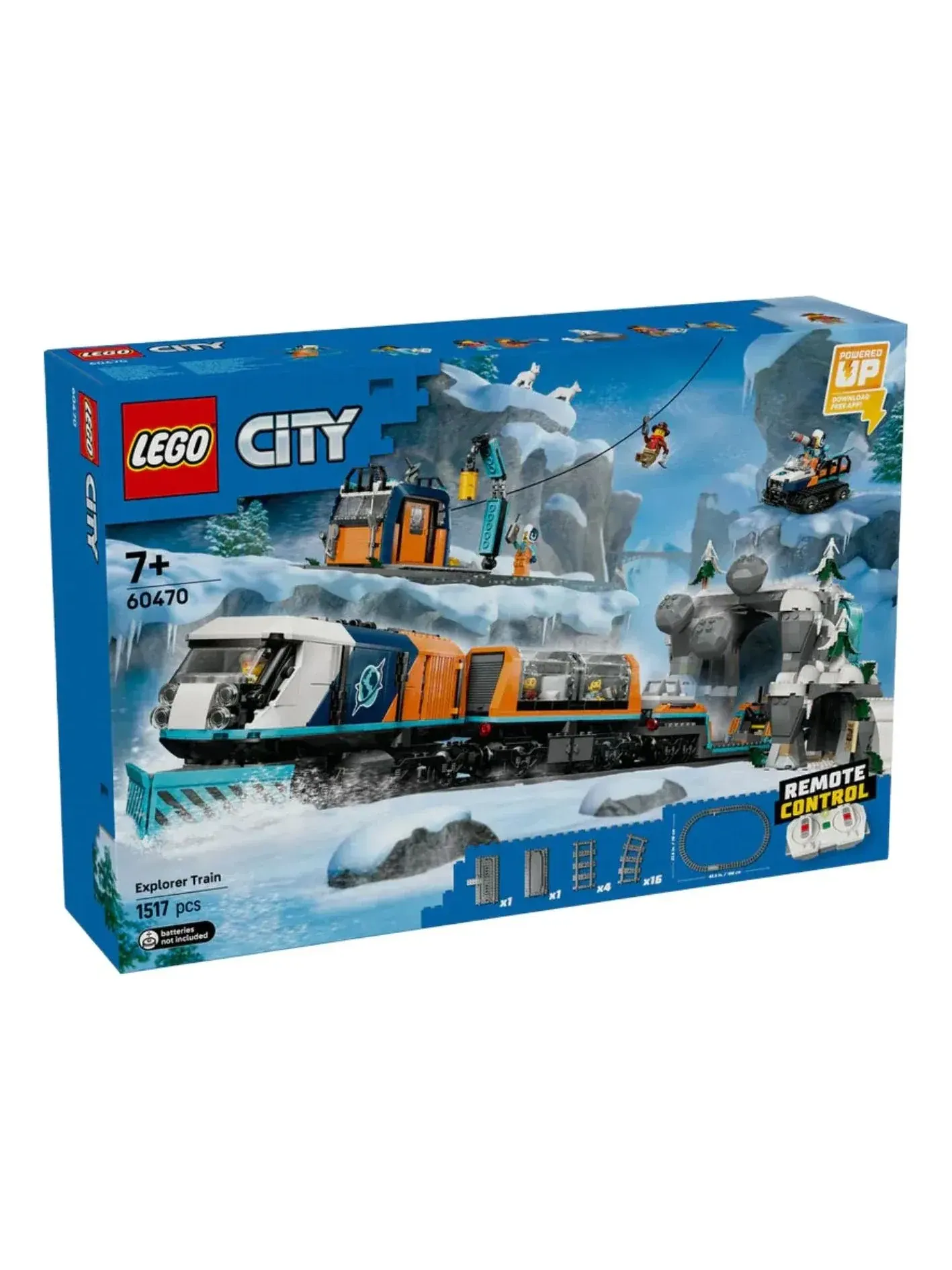 Поезд «Арктический полярный экспресс» из набора LEGO Explorers, номер — изображение 1 из 1, мульти