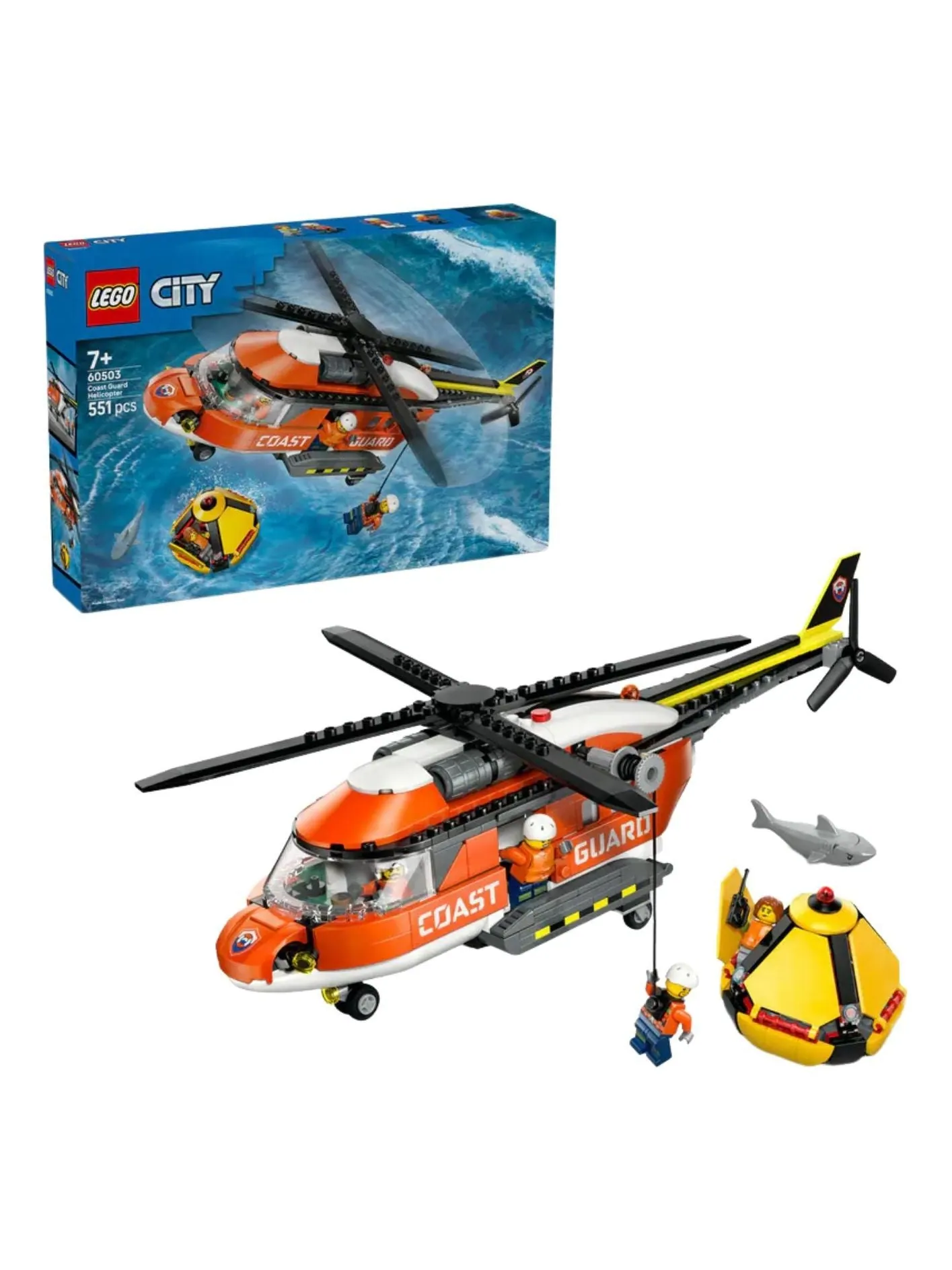 Вертолет береговой охраны Lego — изображение 1 из 1, мульти