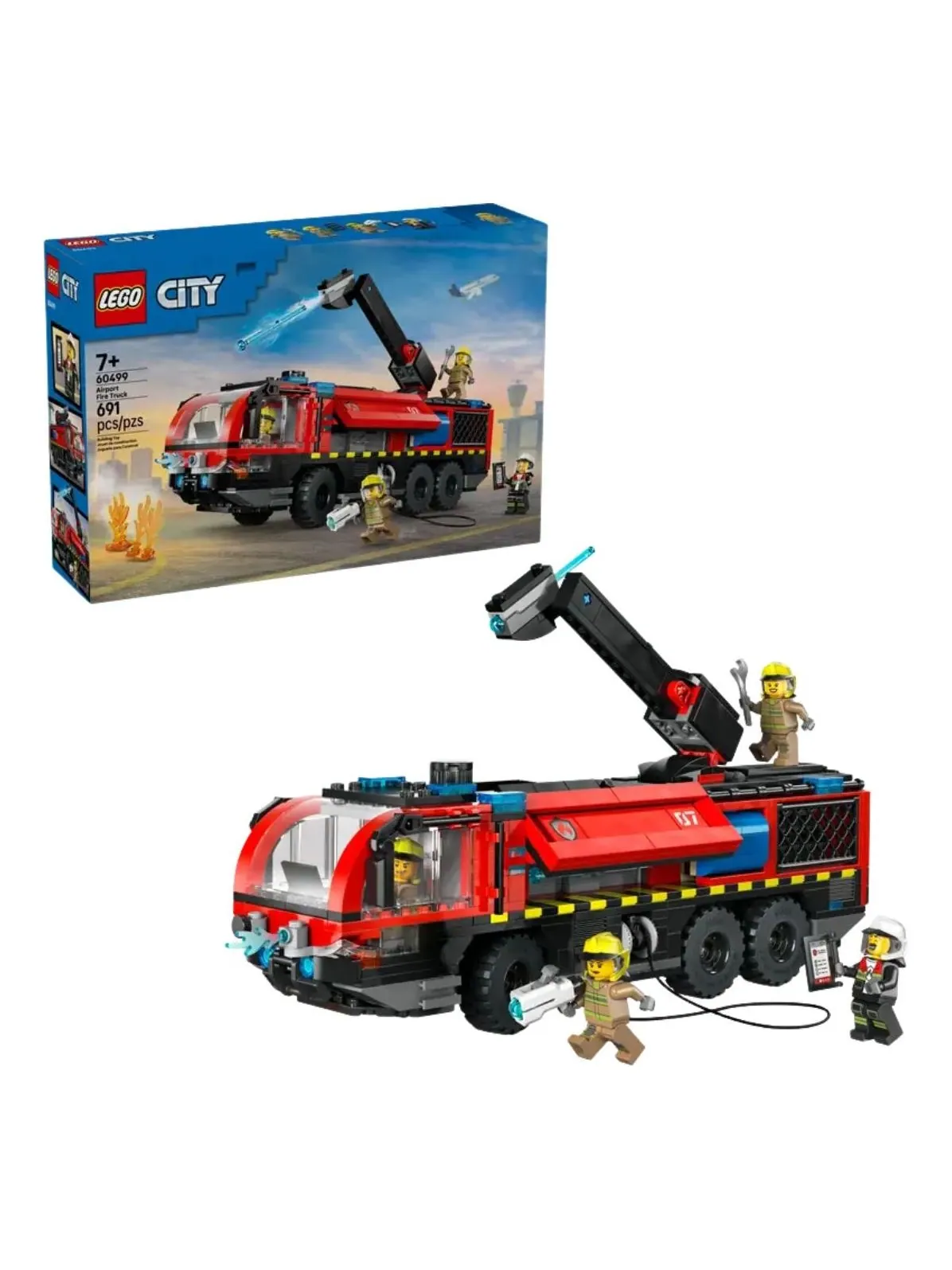 Пожарная машина Lego для аэропорта — изображение 1 из 3, мульти