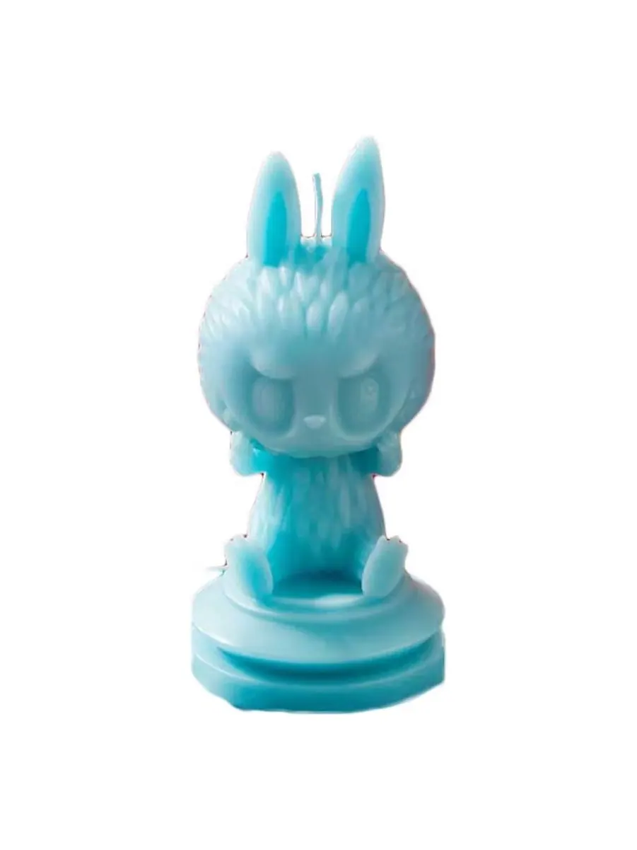 Лабубу Pop Mart The Monsters Labubu Let's Checkmate Scented Candle 'Knight' — изображение 1 из 1, синий