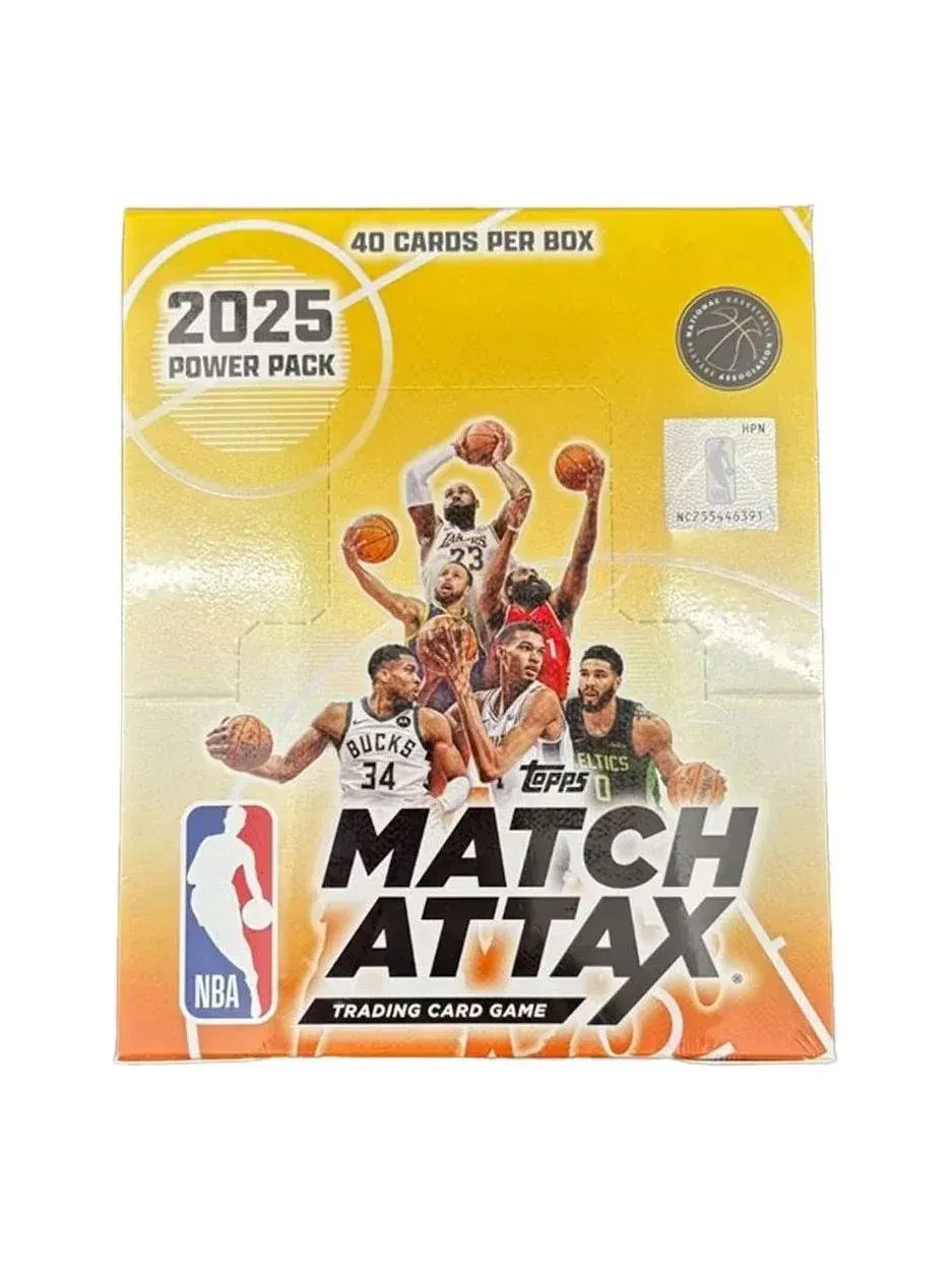 Коллекционный набор карточек для баскетбола Topps Match Attax — мульти