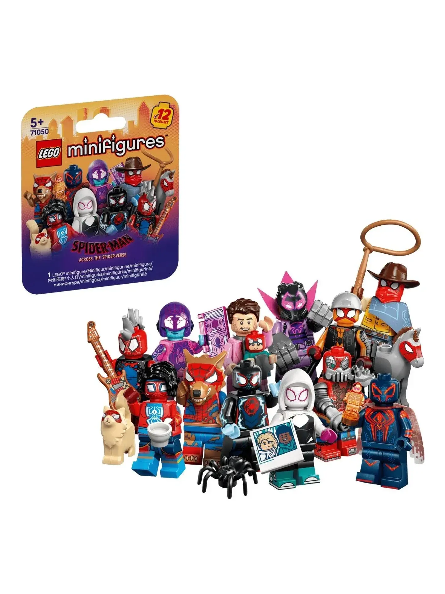 LEGO Marvel Spider-Man: Across the Spider-Verse, набор-сюрприз (12 деталей) — изображение 1 из 1, мульти