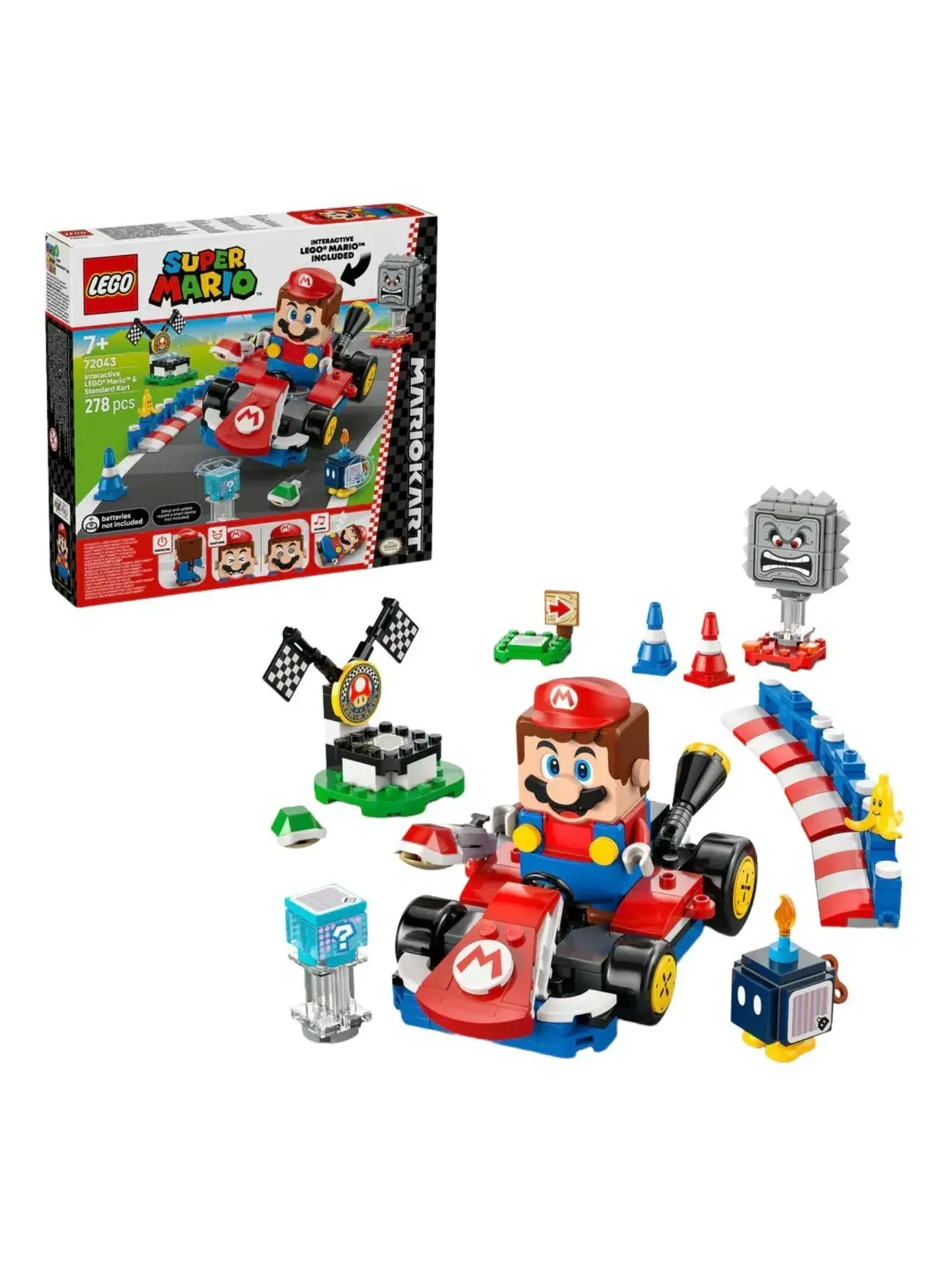 LEGO Mario Kart - Интерактивный LEGO Mario — изображение 1 из 1, мульти