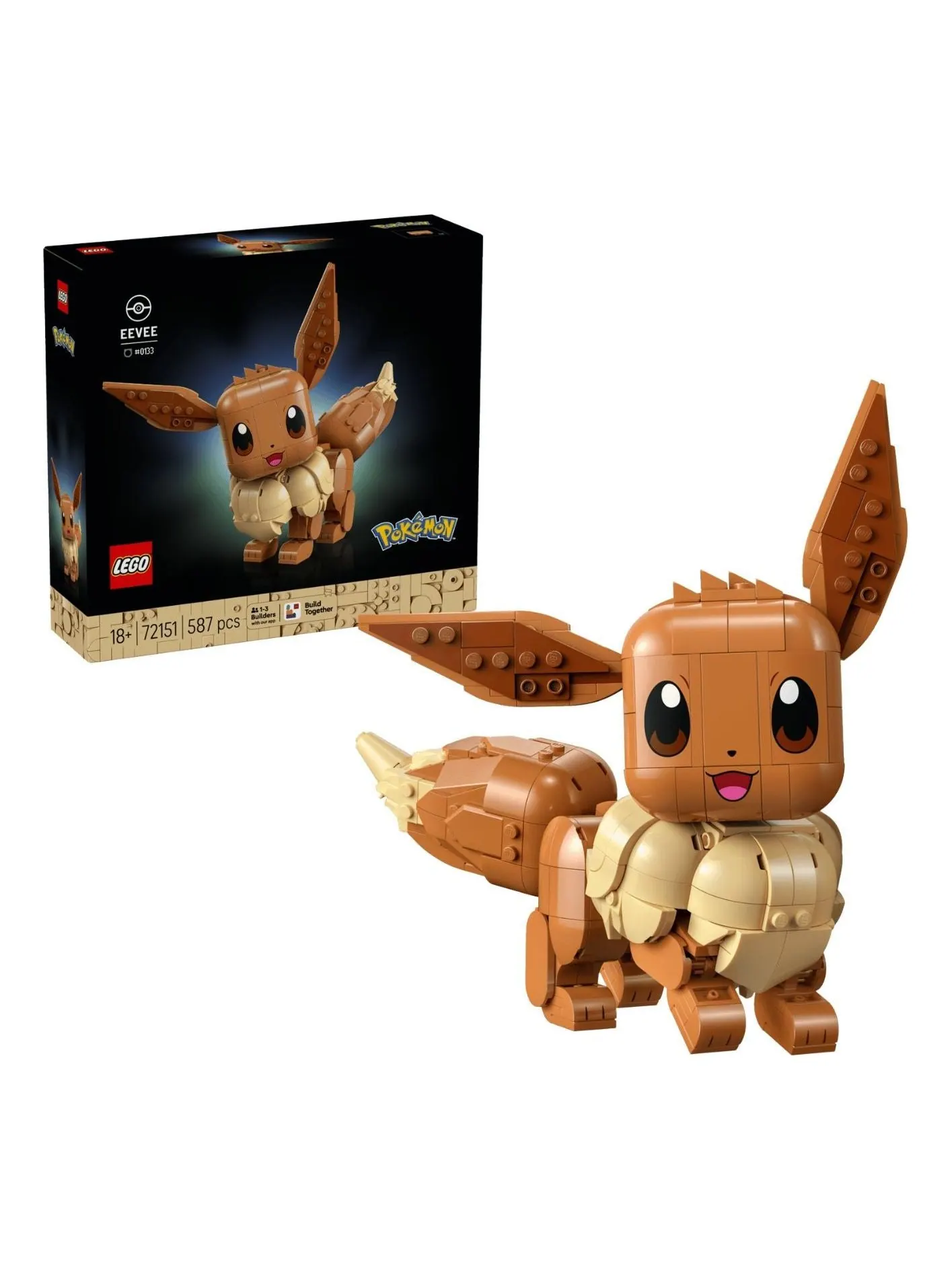 Lego x Pokemon 'Иви' — изображение 1 из 2, мульти