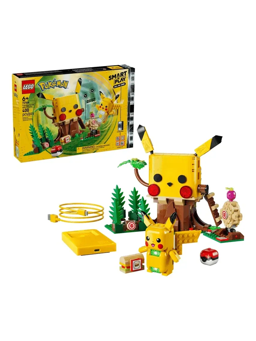 Коллекционная игрушка LEGO Pokemon SMART Play: Training House with Pikachu 72164 — изображение 1 из 2, мульти