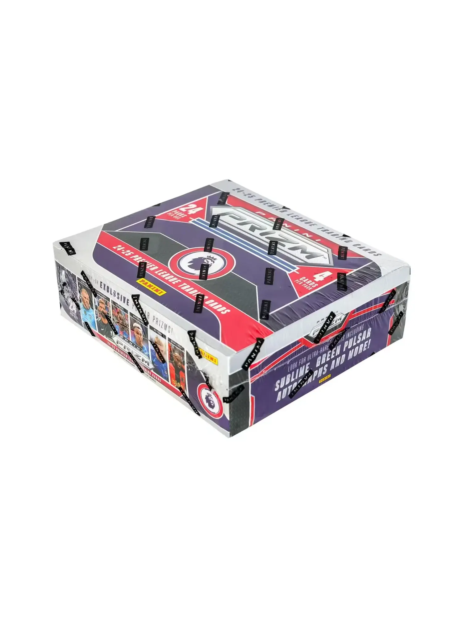 Коллекционный набор карточек Panini Prizm Soccer 24-25 Premier League EPL Retail Box — изображение 2 из 2, мульти