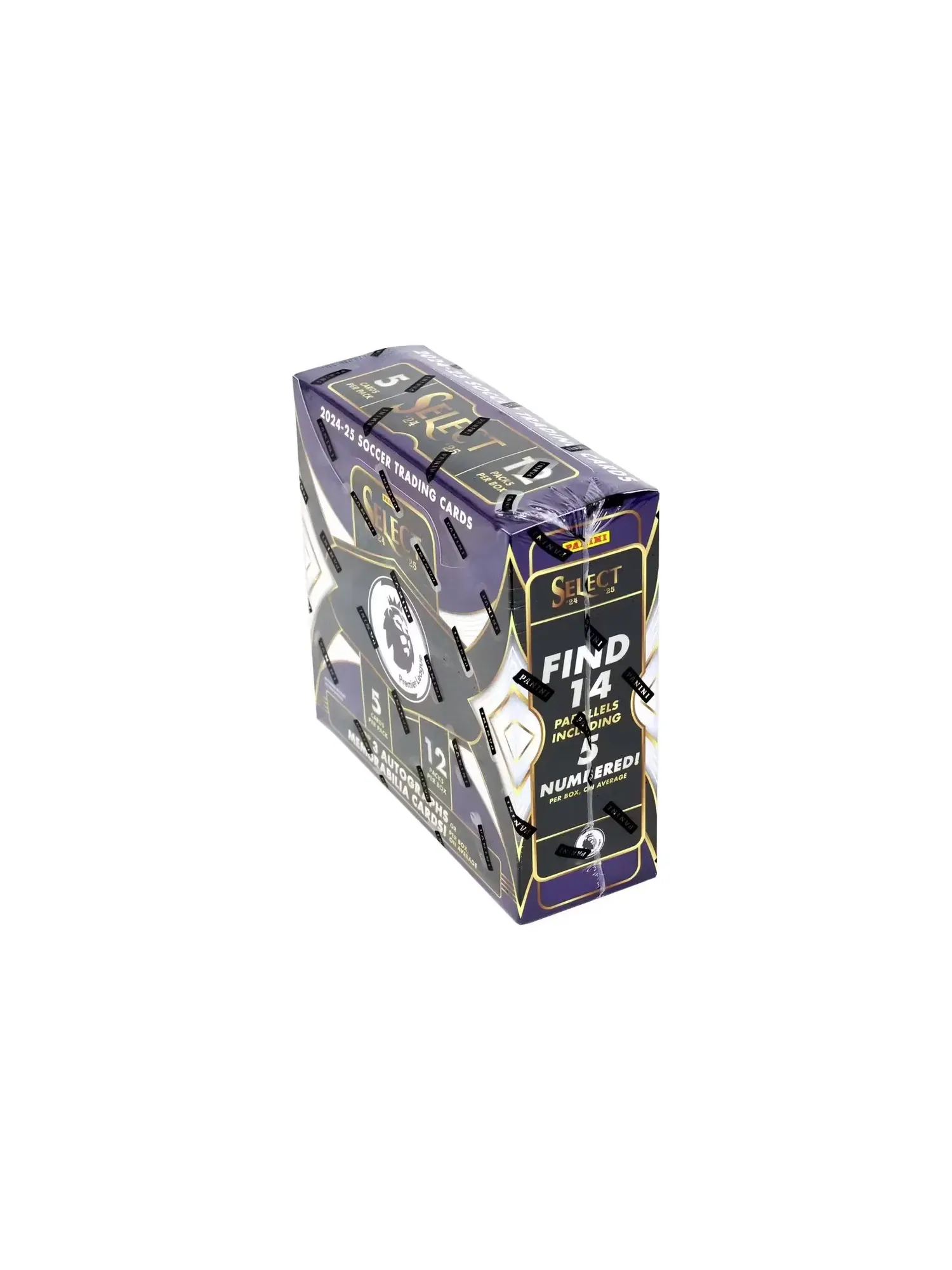 Коллекционная карточная коробка Panini Select Soccer 24-25 Premier League EPL Hobby Box — изображение 2 из 2, мульти