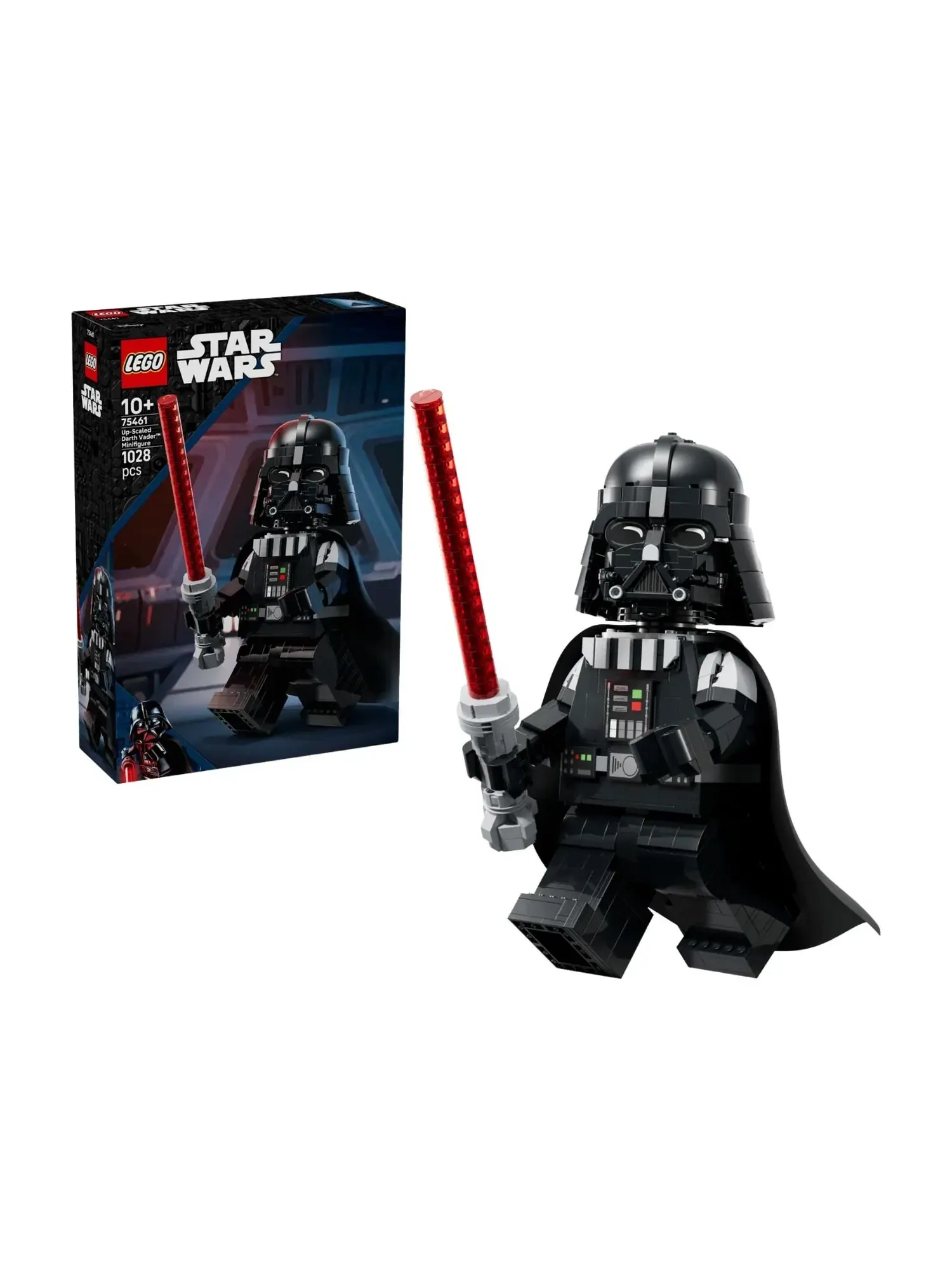 Увеличенная минифигурка Дарта Вейдера из серии LEGO Star Wars — изображение 2 из 2, черный