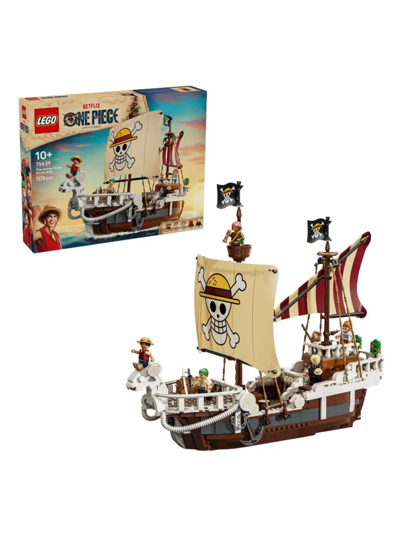 LEGO One Piece Пиратский корабль «Гоинг Мерри» — изображение 1 из 1, мульти