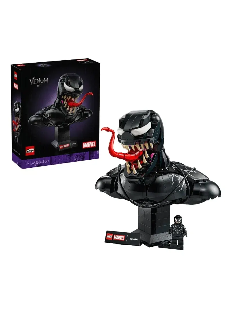 Конструктор LEGO Marvel Venom Bust 76356 — изображение 1 из 3, мульти