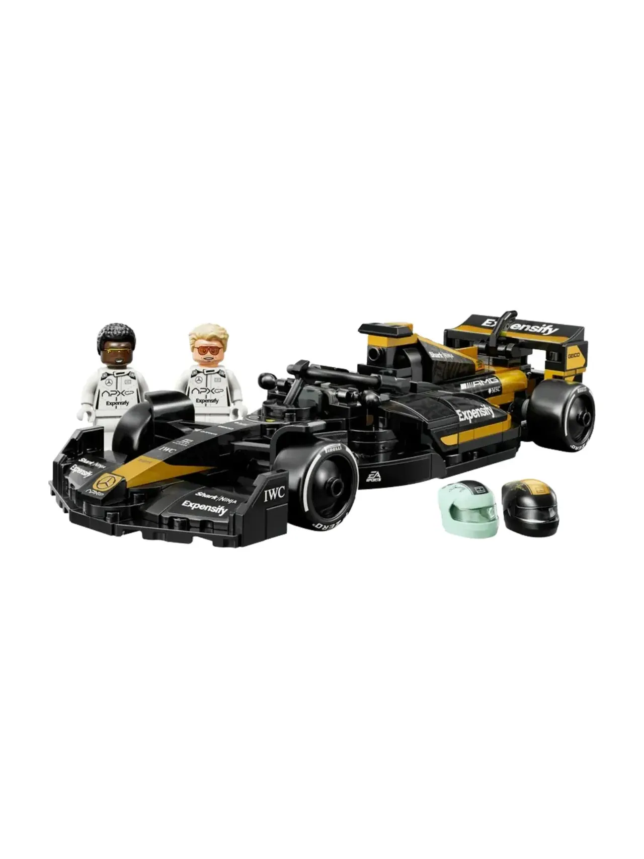 Гоночный автомобиль команды LEGO APXGP из фильма «Форт-1: Фильм» — изображение 2 из 2, мульти
