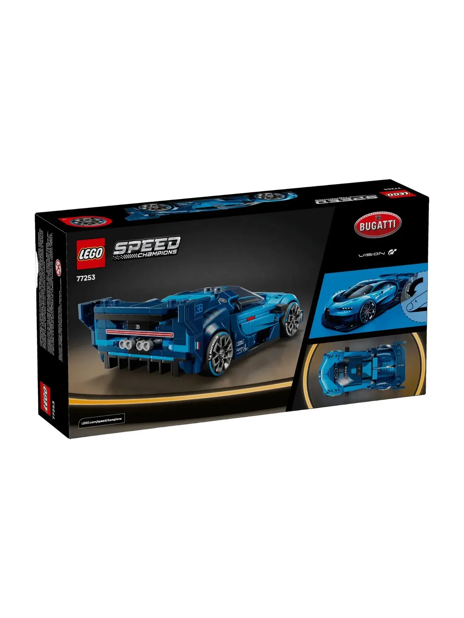 LEGO Speed Champions Bugatti Vision GT Hyper Sports Car 77253 — изображение 2 из 2, мульти