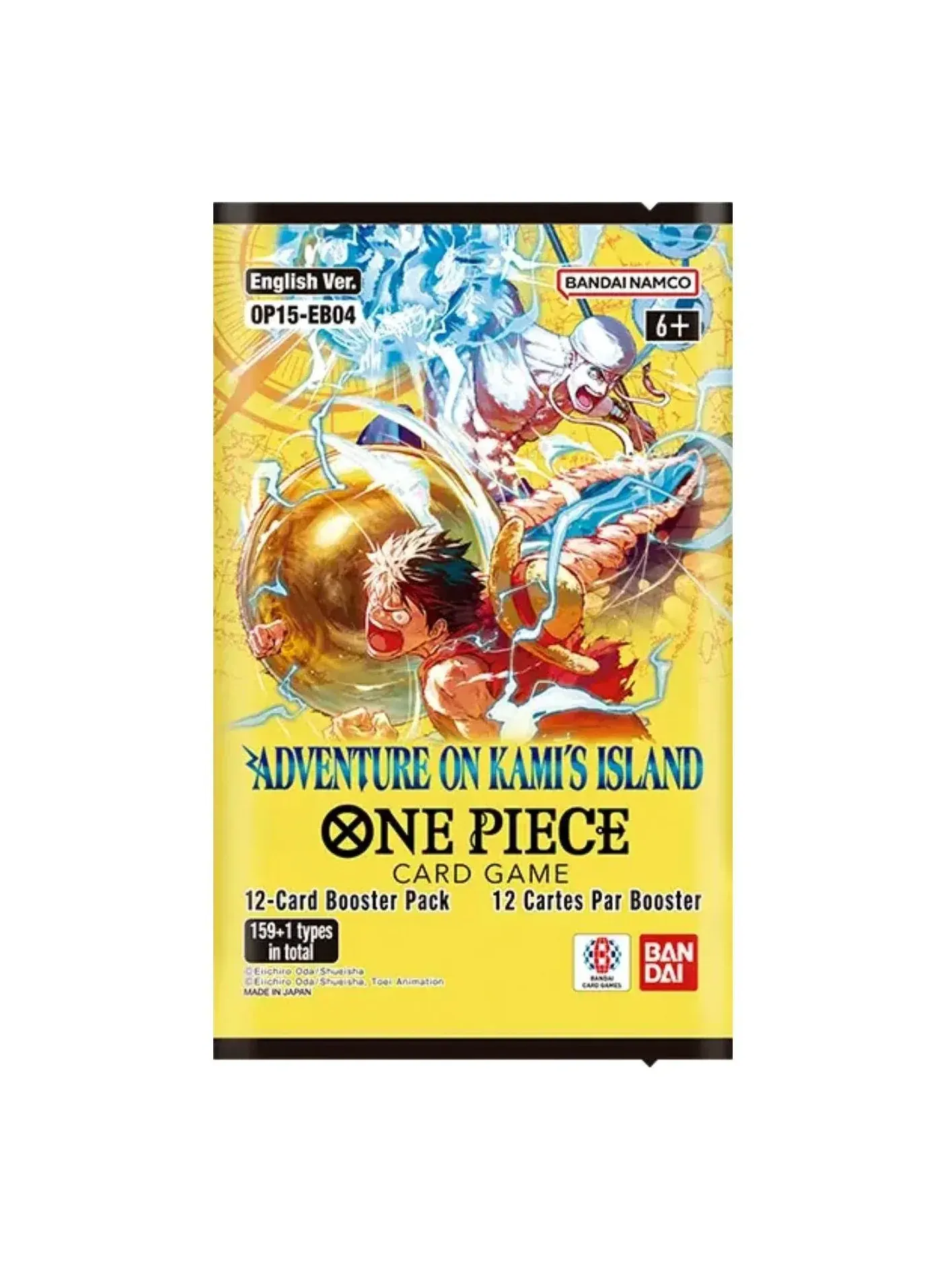 Набор карточек One Piece Card Eng. Adventure on Kami's Island Booster Pack — мульти