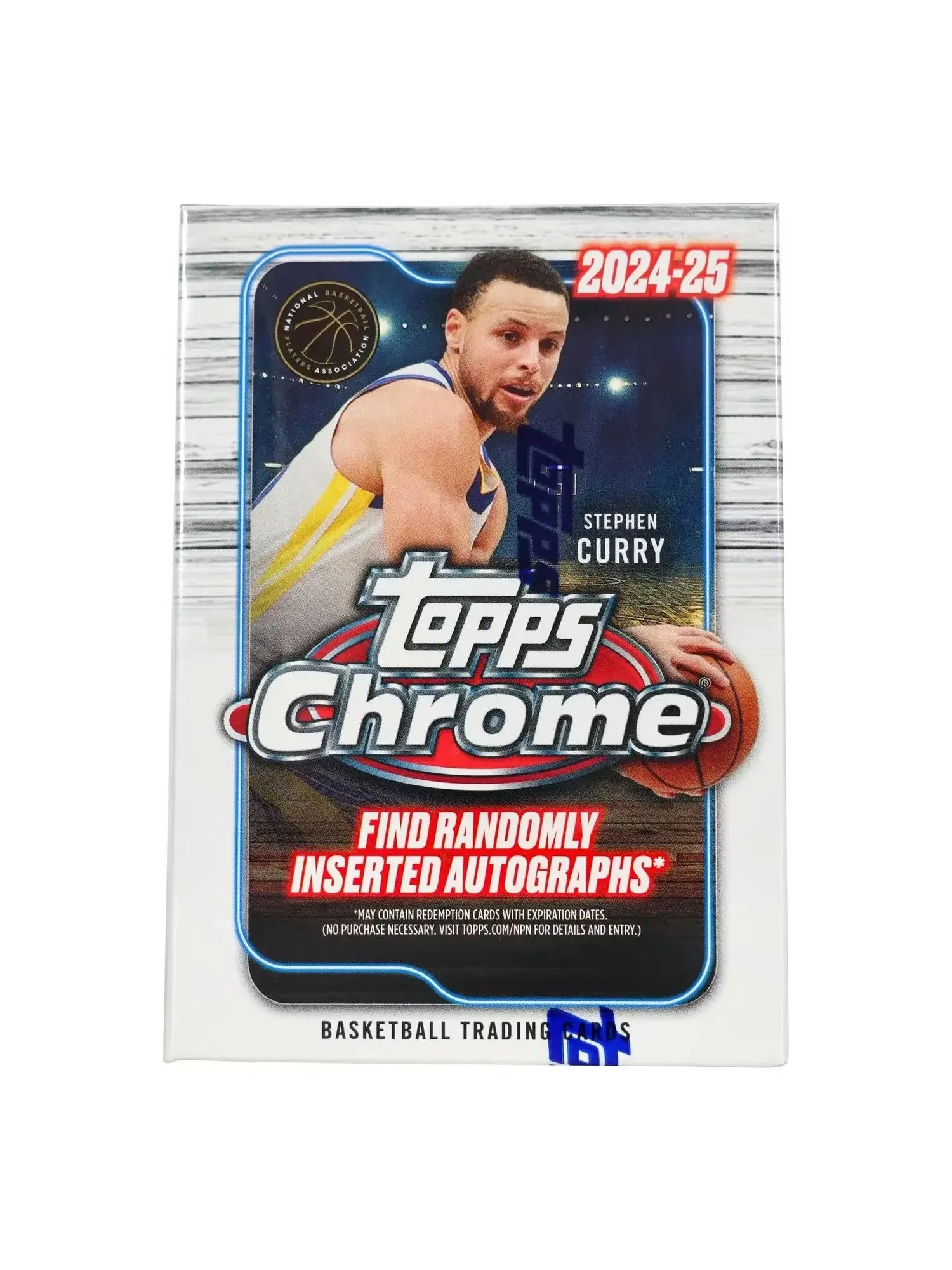 Коллекционная коробка с карточками Topps Chrome Basketball 24-25 Blaster Box — мульти