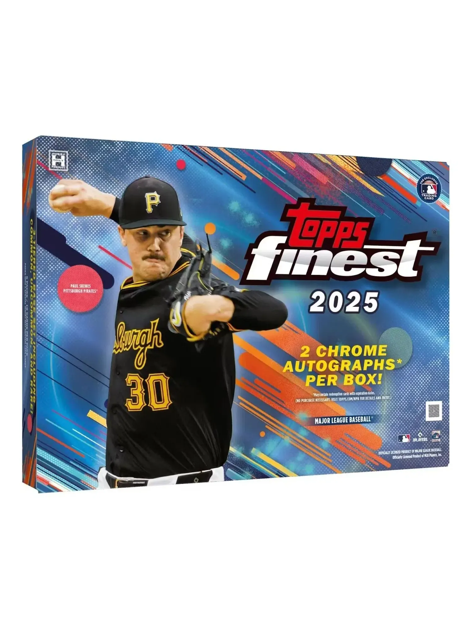 Коллекционный бокс хобби Topps Finest Baseball 2025 — мульти