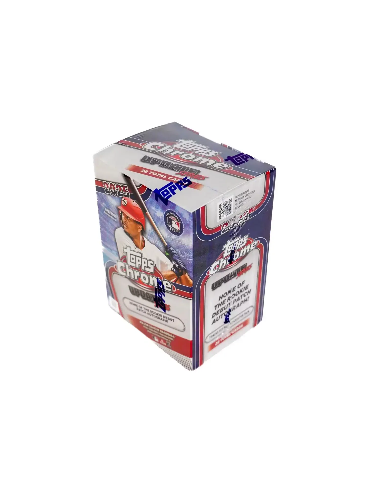 Коллекционный бокс карточек Topps Chrome Baseball 2025 Update Series — изображение 2 из 2, мульти