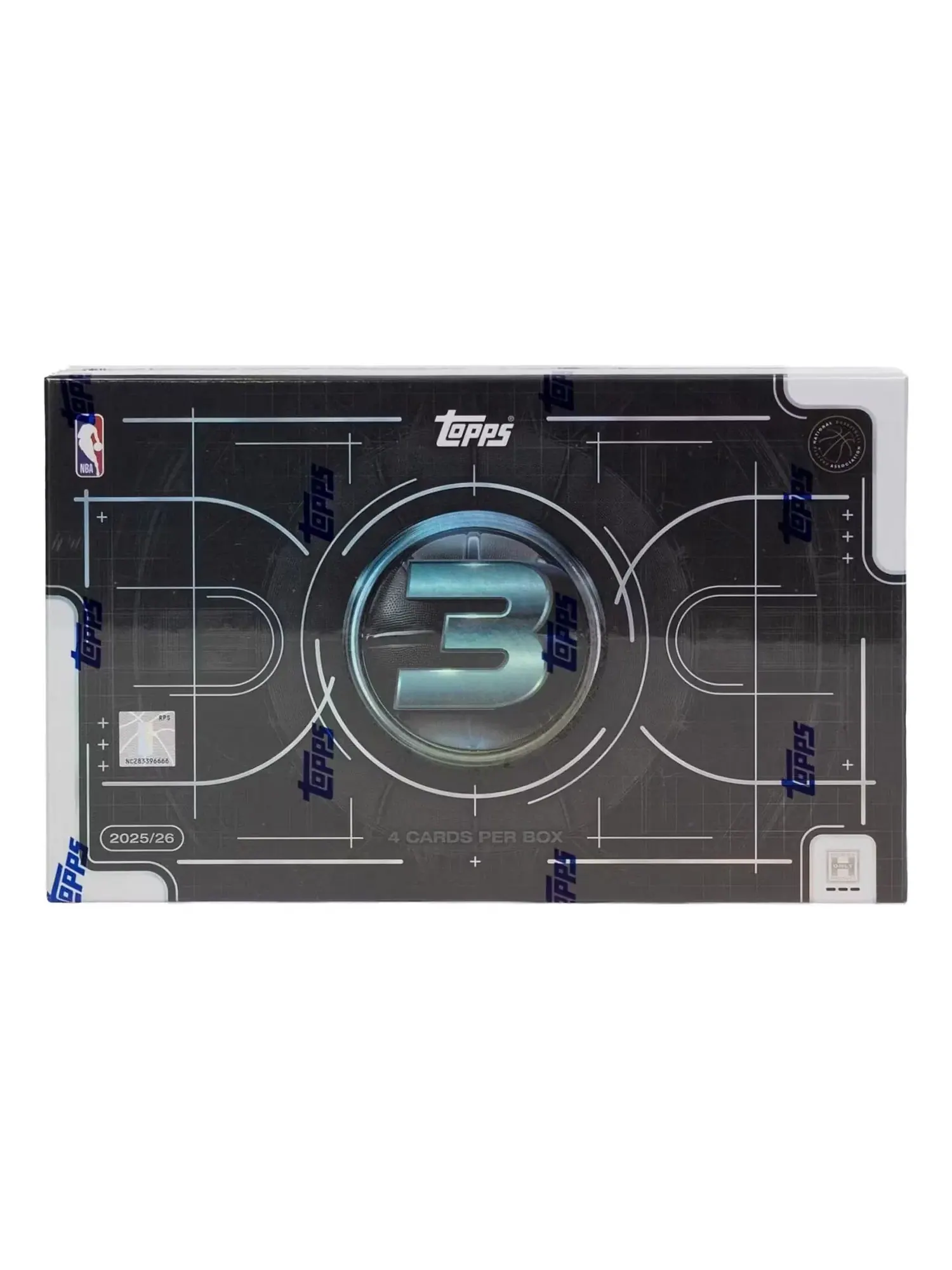 Коллекционный набор карточек с автографами Topps Three Basketball