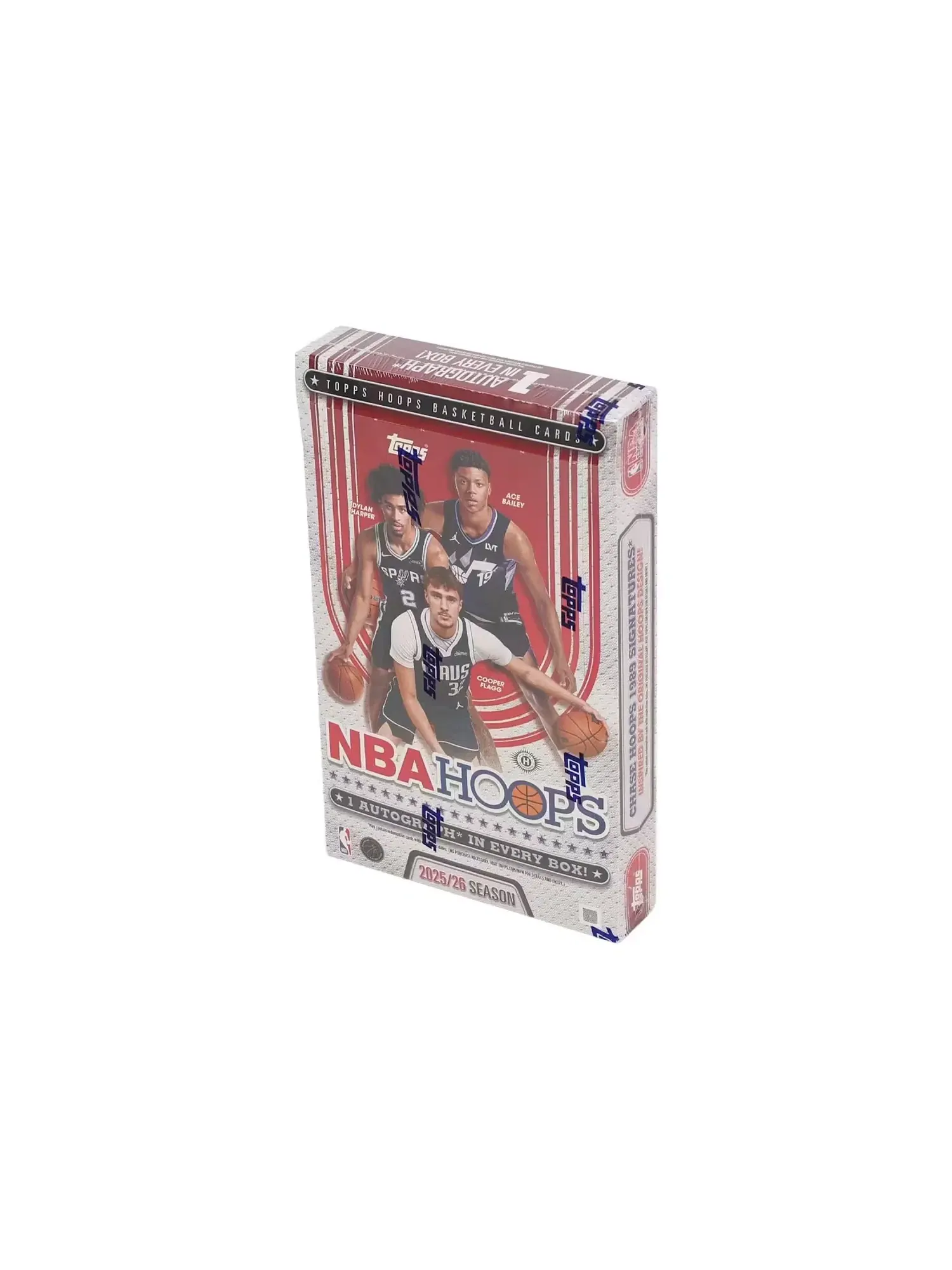 Коллекционный набор карточек Topps Hoops Basketball 25-26 Hobby Box — изображение 2 из 2, мульти