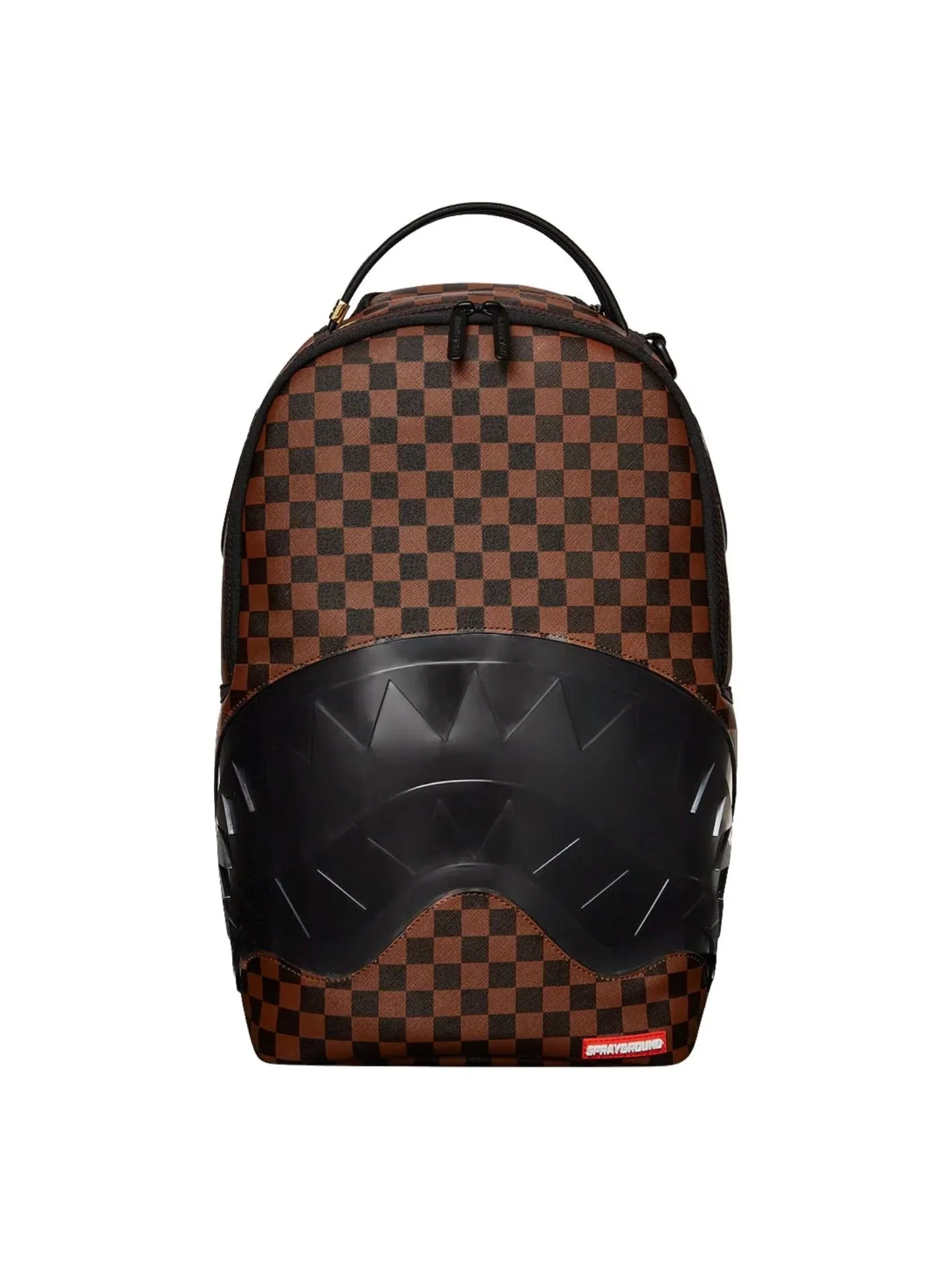 Рюкзак мужской Sprayground Clear Rubber Sharks In Paris DLXSV — черный