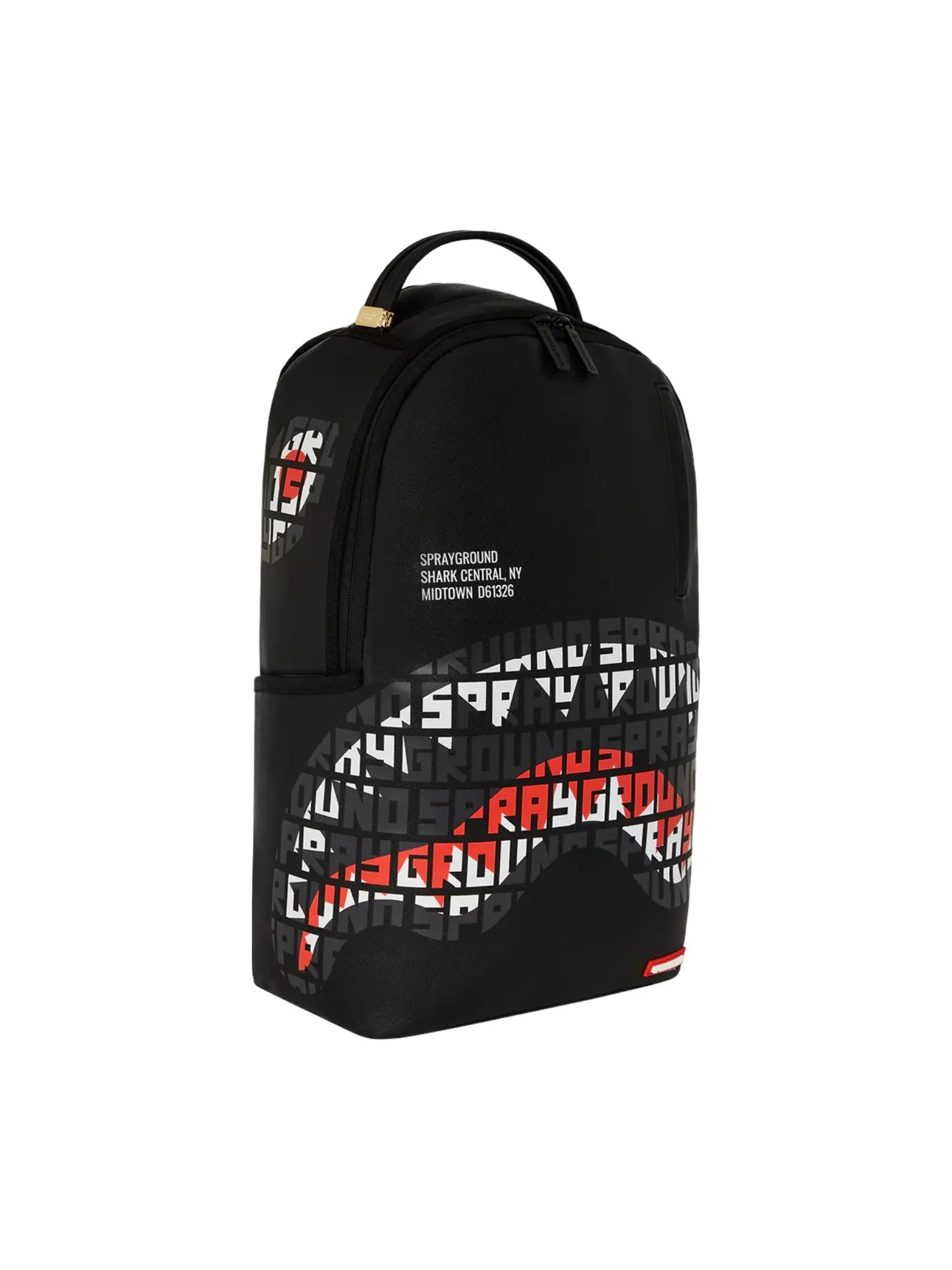 Рюкзак мужской Sprayground Shark Central Sharkcode — изображение 2 из 5, мульти
