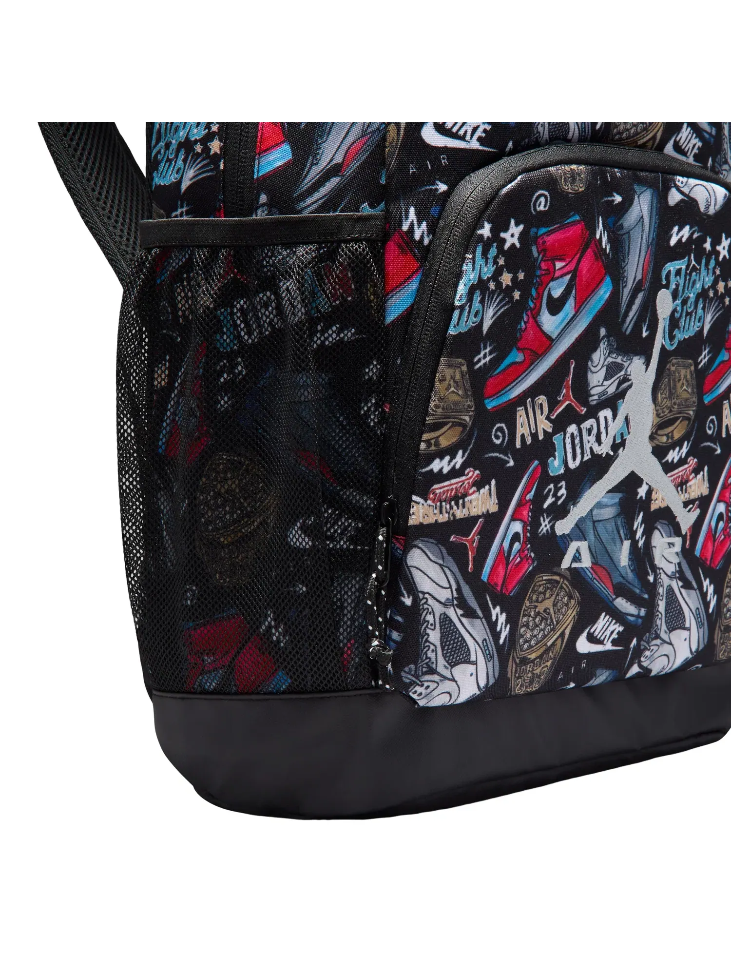 Детский рюкзак с принтом Air Jordan Backpack — изображение 4 из 6, черный