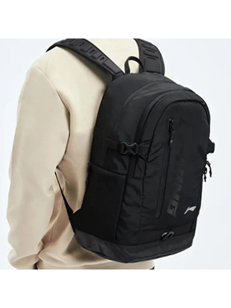 Рюкзак мужской Li-Ning Reflective Logo Training Black — изображение 5 из 5, черный