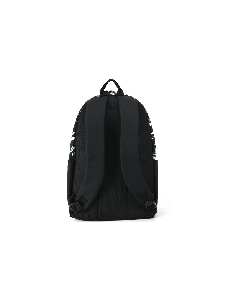 Рюкзак мужской Li-Ning Badminton Logo Black White — изображение 4 из 4, черный