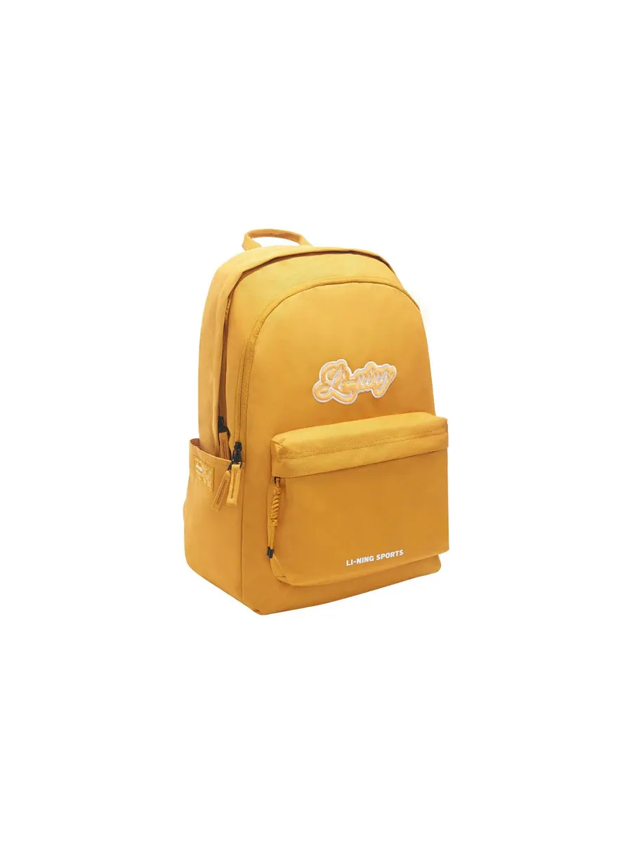 Рюкзак мужской Li-Ning Lifestyle Yellow — изображение 3 из 3, желтый