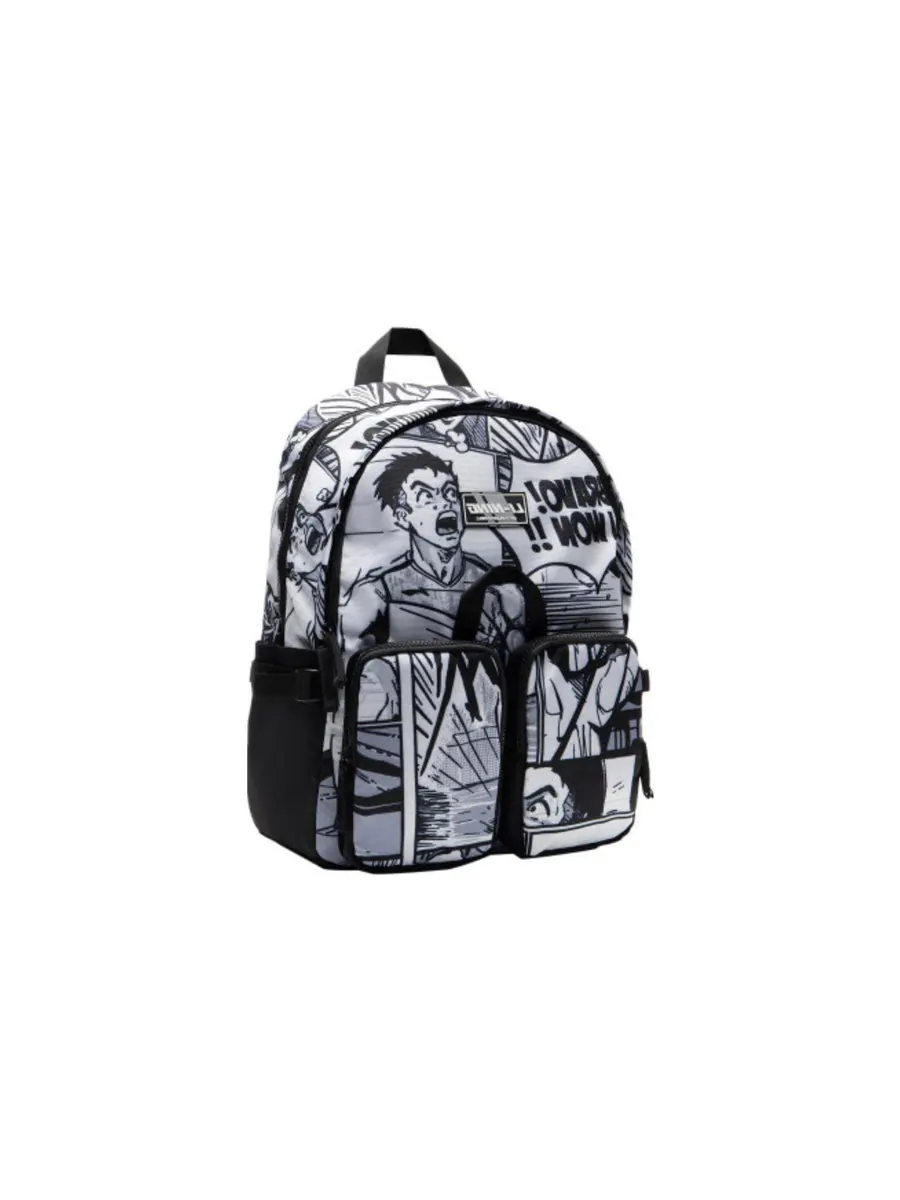 Рюкзак мужской Li-Ning Comic Graphic Black — изображение 3 из 4, черный