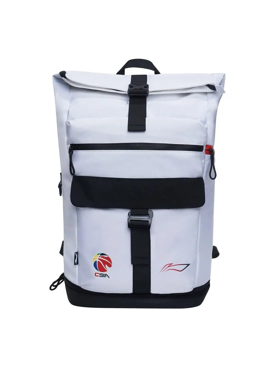 Рюкзак мужской Li-Ning CBA Professional Basketball Training White — изображение 1 из 3, белый