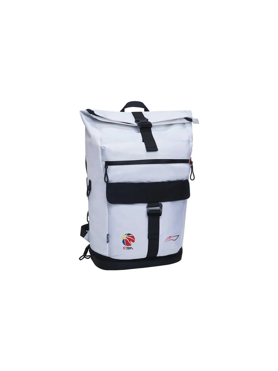 Рюкзак мужской Li-Ning CBA Professional Basketball Training White — изображение 2 из 3, белый