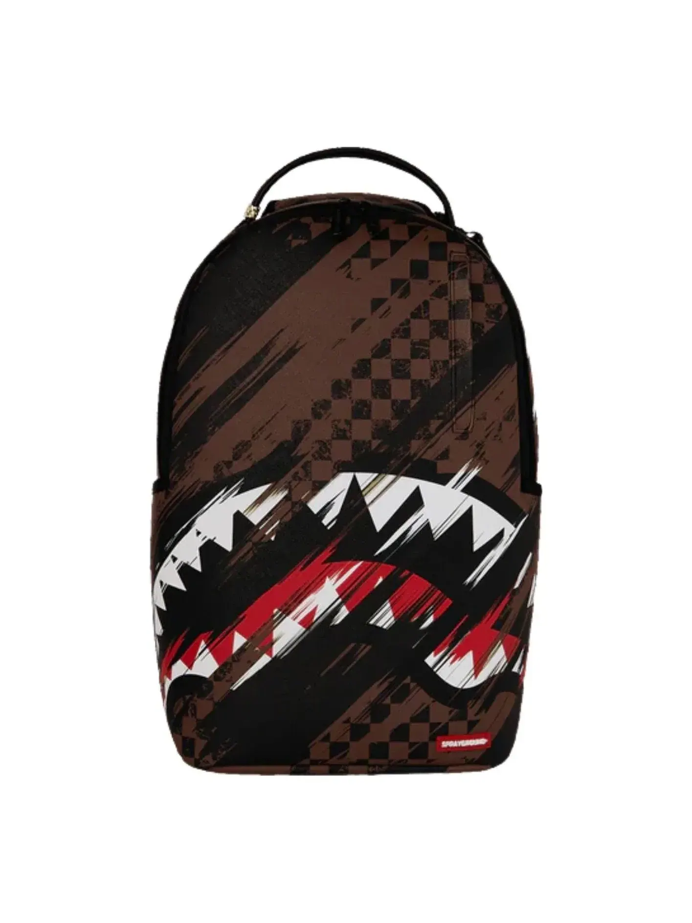 Рюкзак мужской Sprayground Smeard Grunge — коричневый