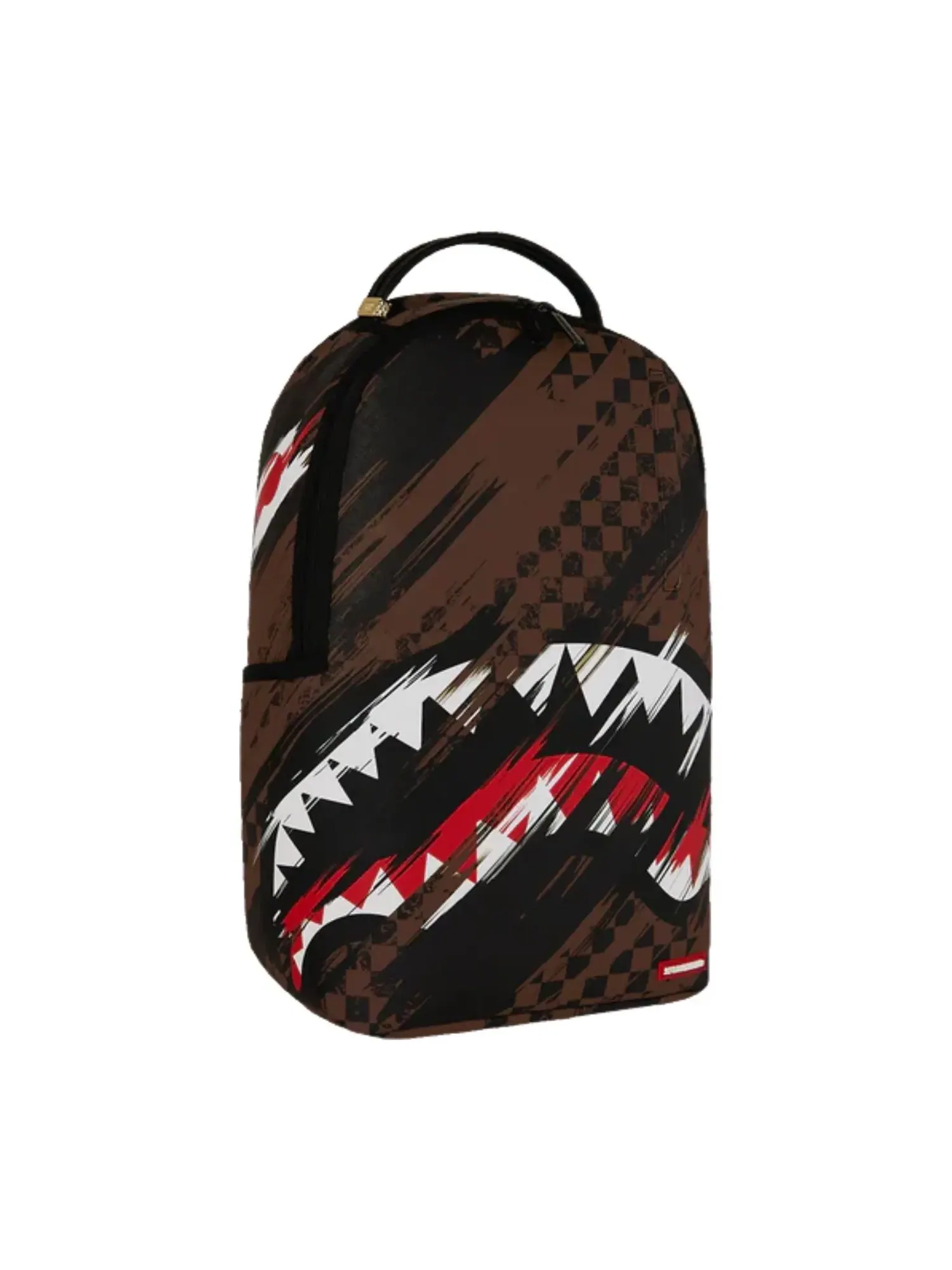 Рюкзак мужской Sprayground Smeard Grunge — изображение 2 из 5, коричневый